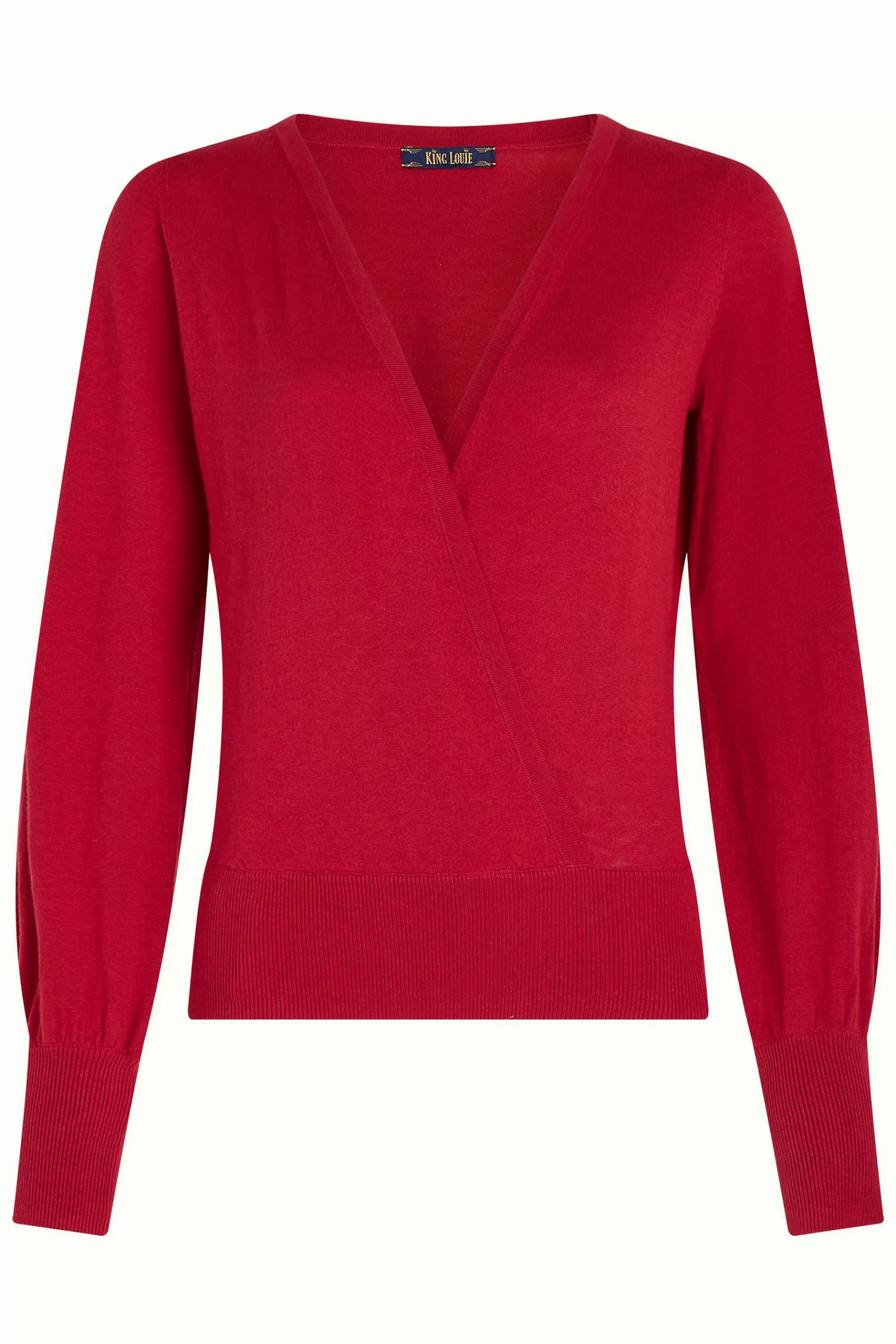 FEMME King Louie Lulu - Blouse enveloppante silhouette cocoon décontractée