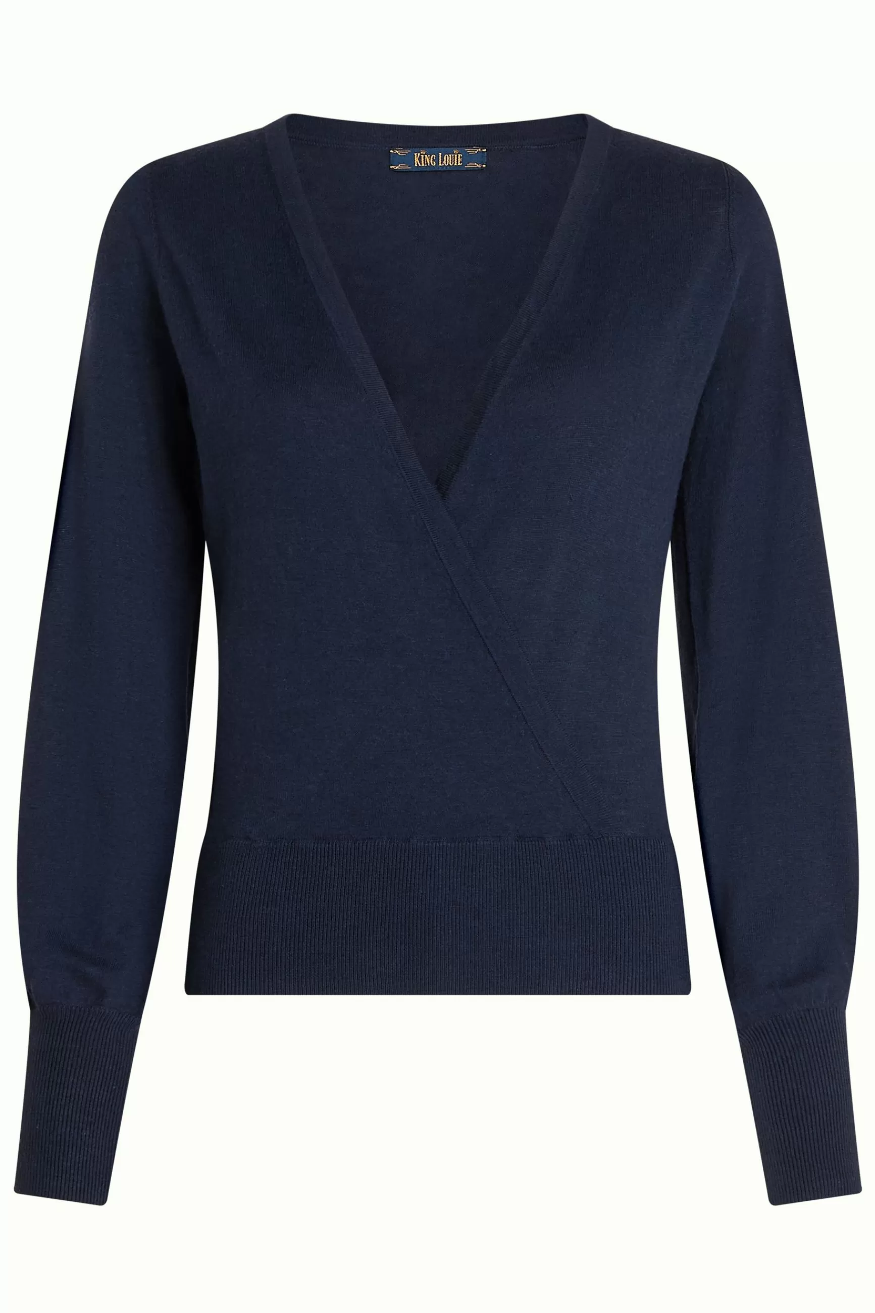 Blouse Femme Élégante Drapé Enveloppant - Coupe Confortable Printemps-Été 2024 - Style Cocoon Léger Collection King Louie Lulu