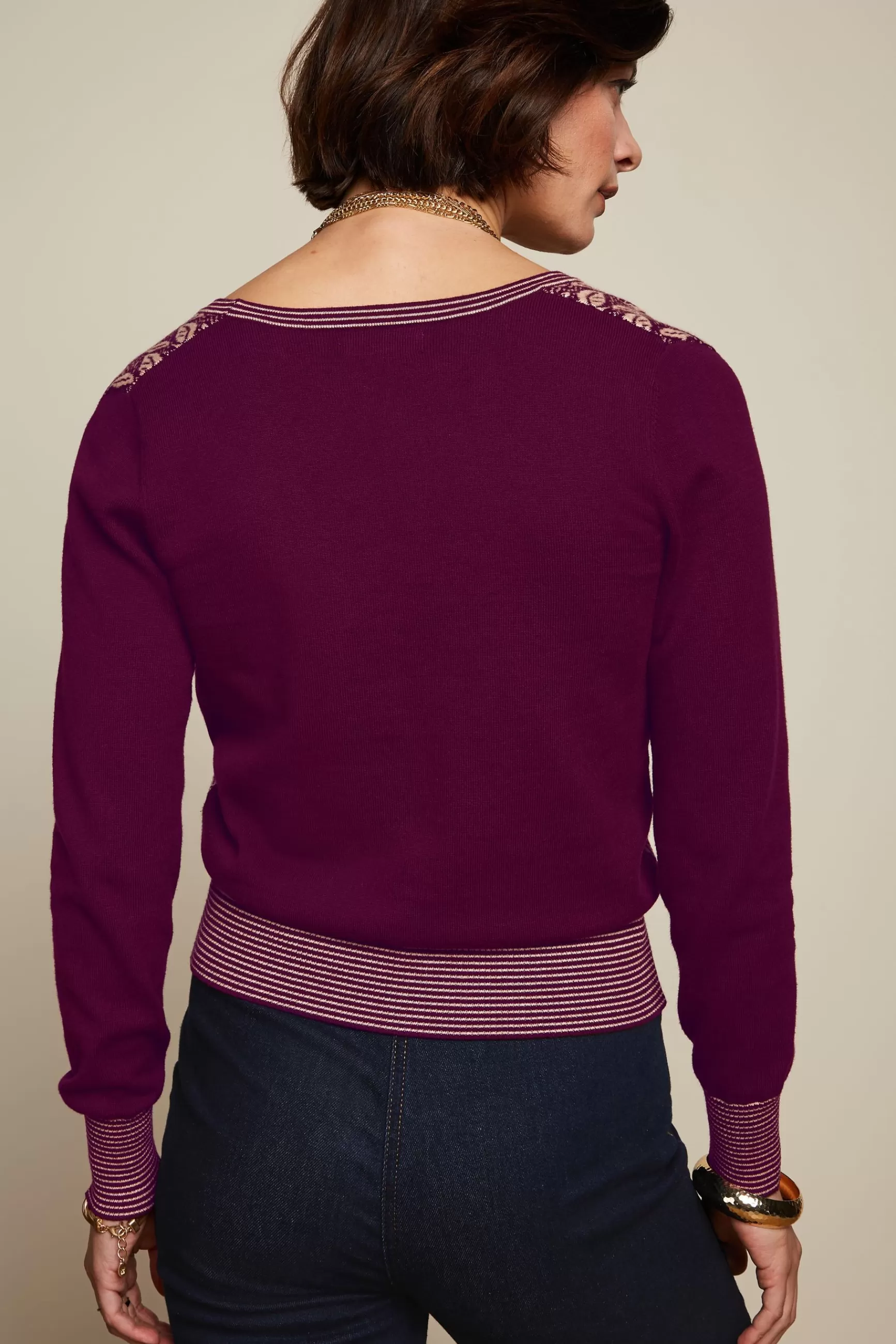 Blouse enveloppante King-Louie 