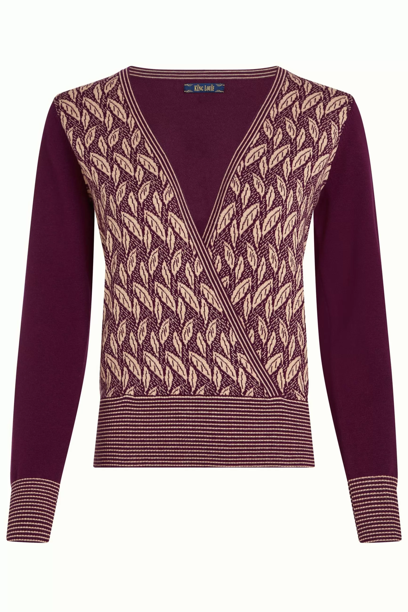 Blouse enveloppante King-Louie 