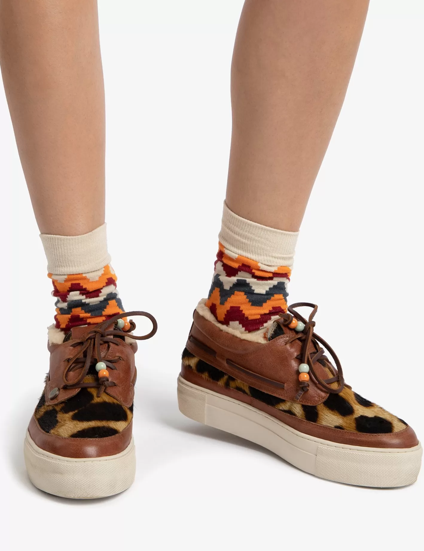 Chaussures Bûcheron Confort Hiver - Baskets Fourrées Laine Mérinos pour Homme (Style Rustique)