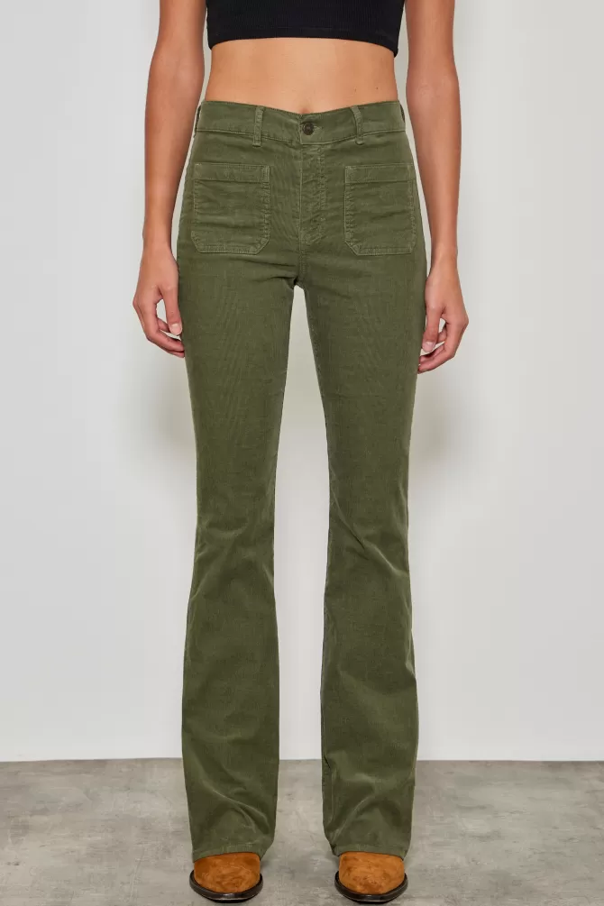 Pantalon Jeans Cinq Poches Confortable - Modèle Luna-380 pour un Style Urbain Intemporel
