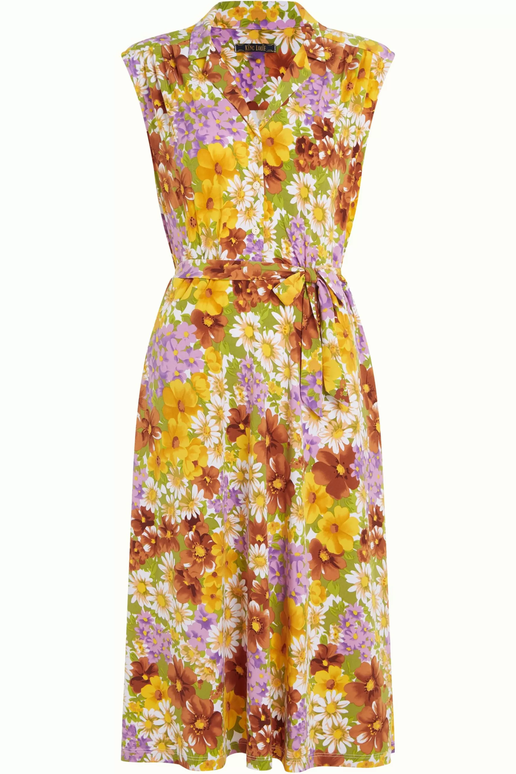 Robe Femme King Louie - Marianne Élégante Tenue d'Été Style Marin