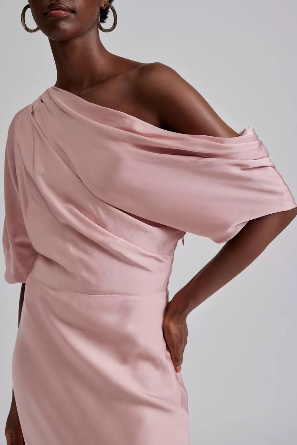 Robe longue Malina Marisa - Paillettes nuit étoilée en Soldes Flash