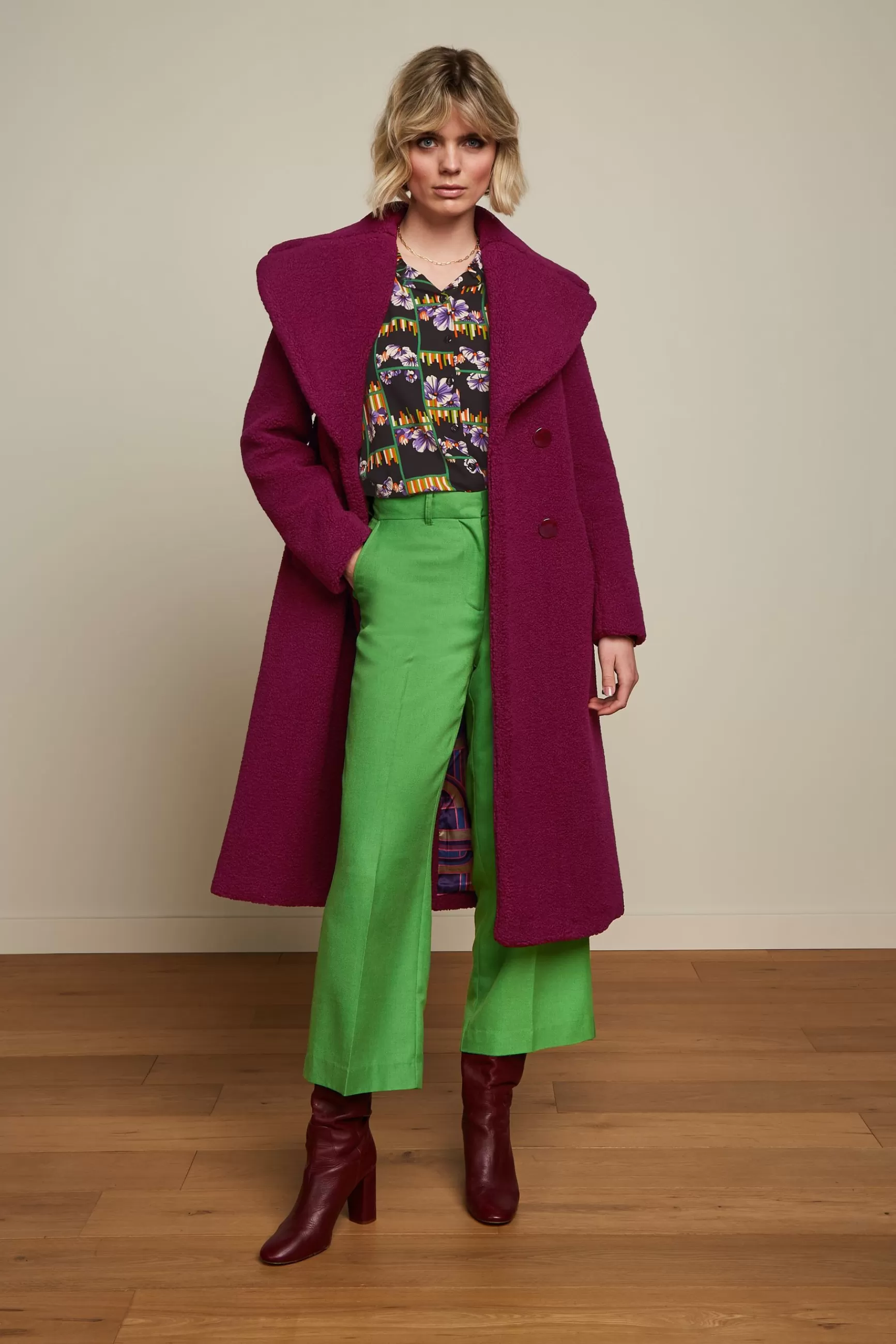 Veste King Louie pour Femme - Modèle Murphy Élégant en Laine Stylish