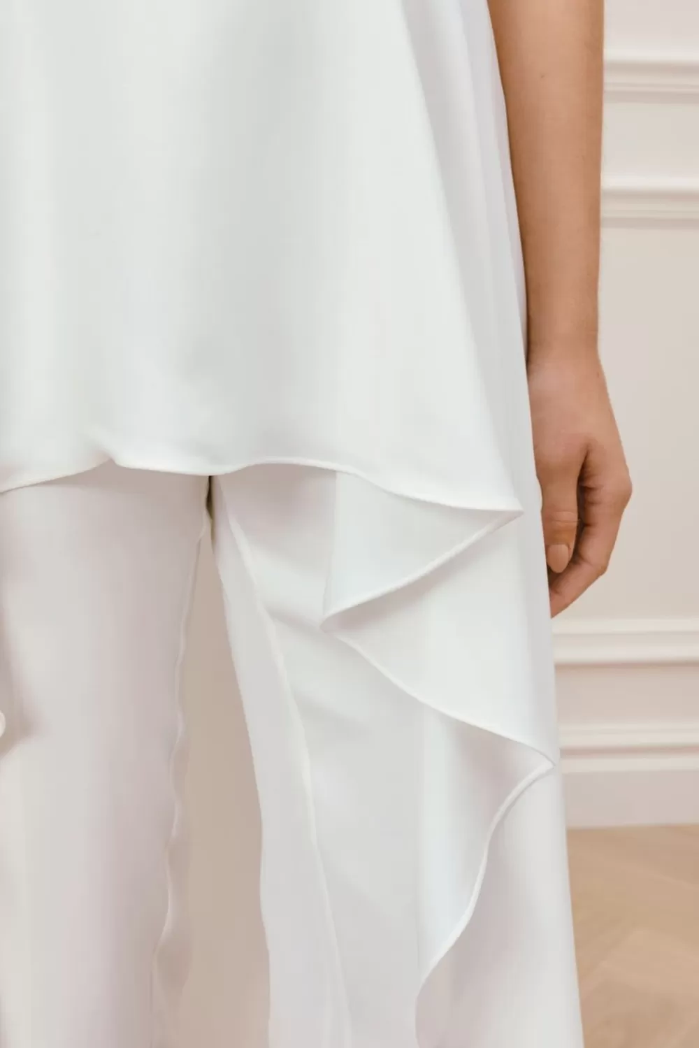 Combishort Malina Melanie - Ivoire Élégant, Style Intemporel et Confort Optimal