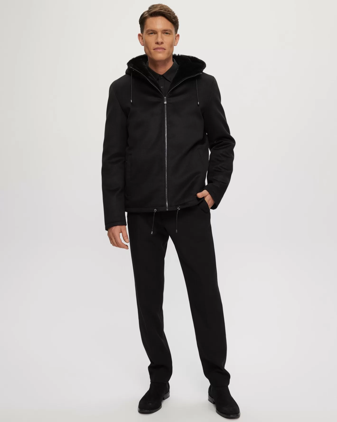 Parka Hiver Homme GORSKI Montréal – Doudoune Imperméable avec Doublure en Agneau Shearling Premium pour Style Urbain
