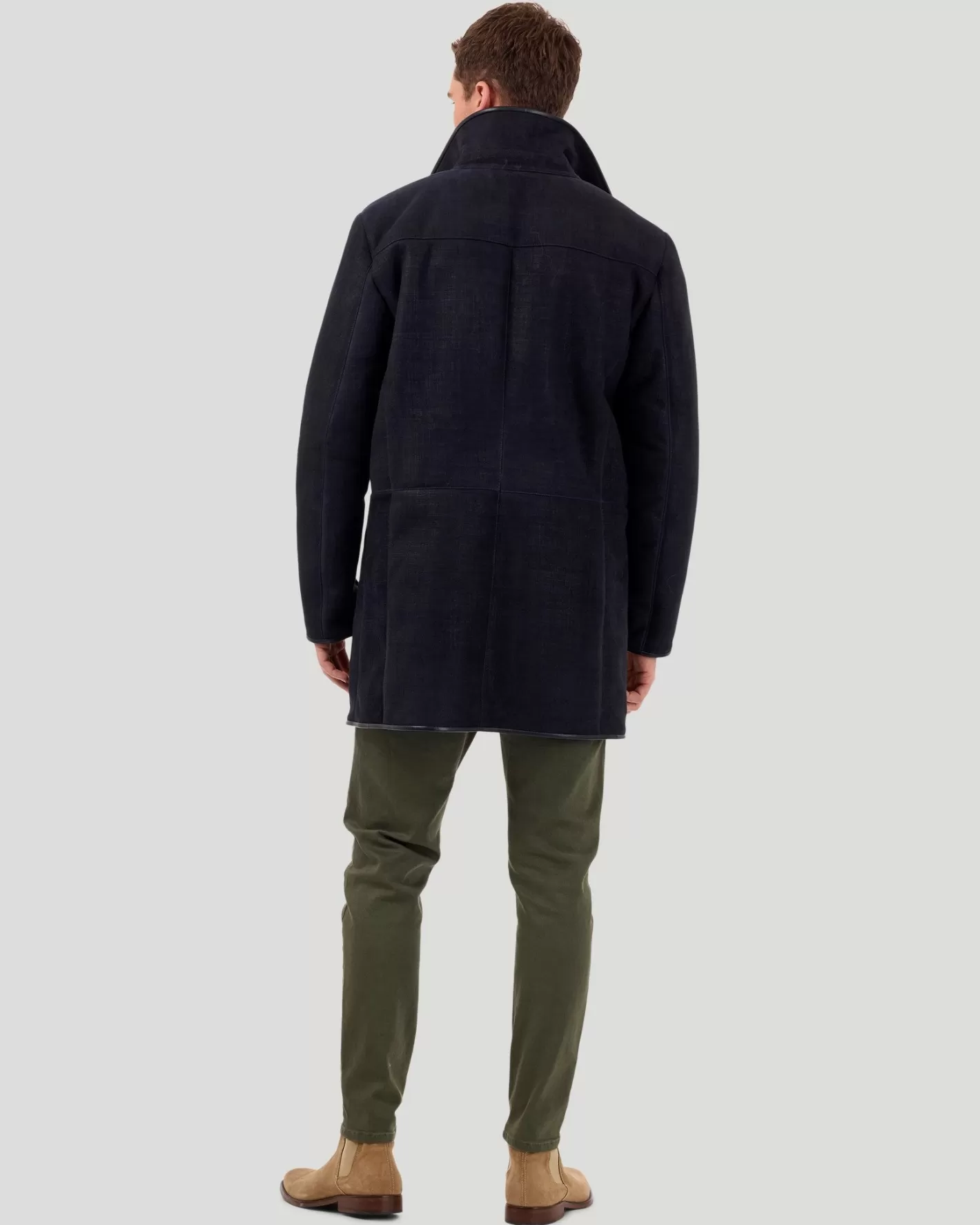 GORSKI Montréal – Veste en Mérinos et Agneau à Laine Vierge pour Homme | Confort Élégant pour la Saison