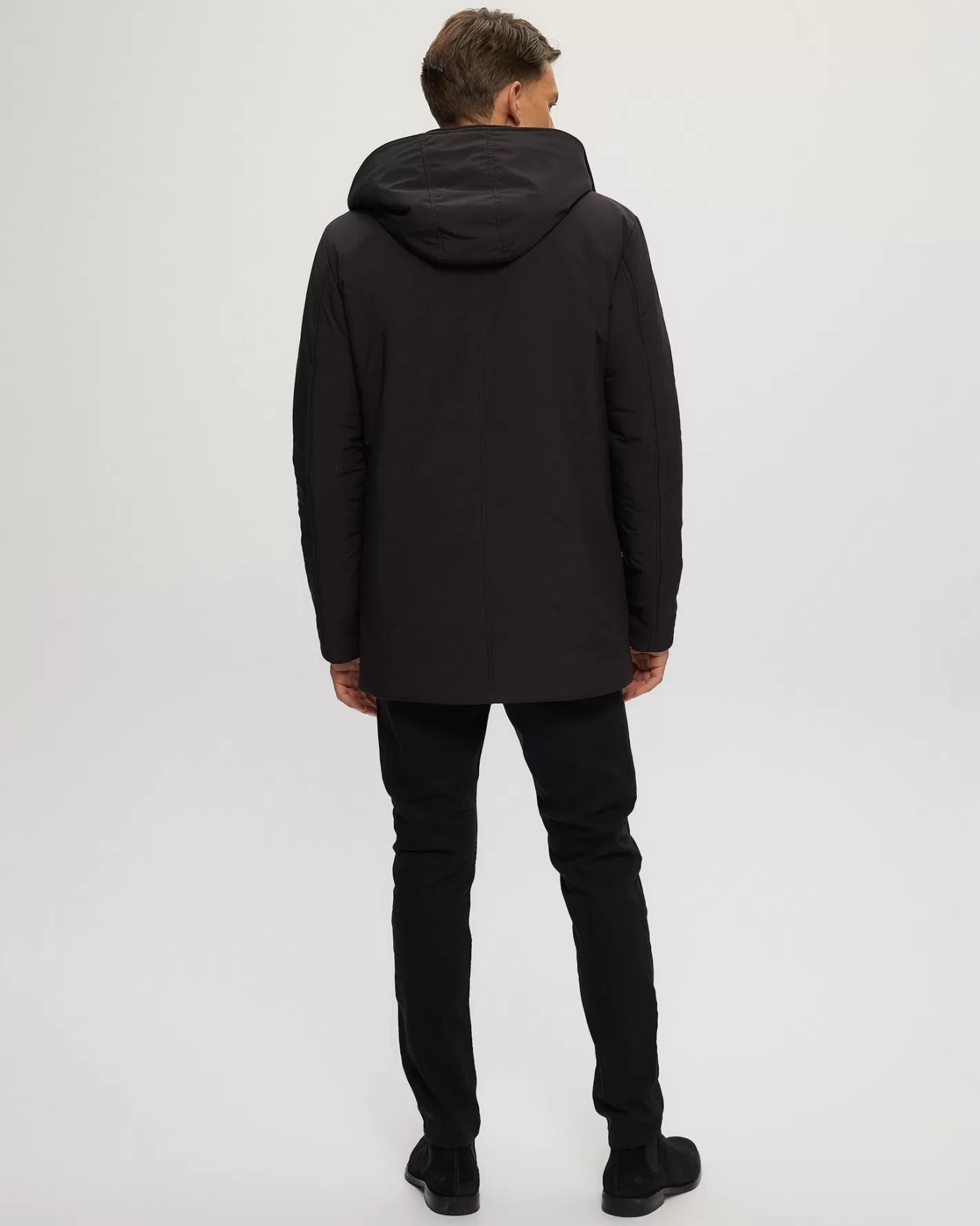 Parka GORSKI Montréal pour Homme – Doublure en Agneau Shearling Sélectionné, Garnitures Cuir Authentique avec Col et Capuche Amovibles en Fourrure Naturelle