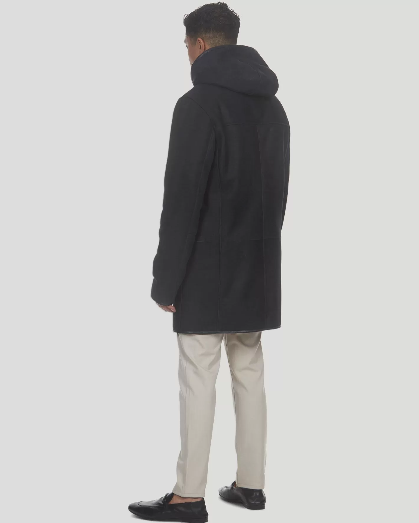 Parka Montréal GORSKI pour Homme - Doudoune Chaude en Agneau Shearling, Style Urbain Conçu pour l'Hiver