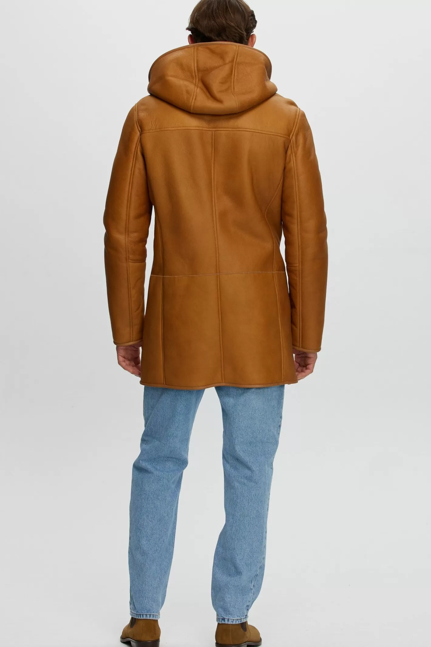 Parka Montréal Homme en Agneau Shearling – Doudoune d'Hiver Luxe GORSKI