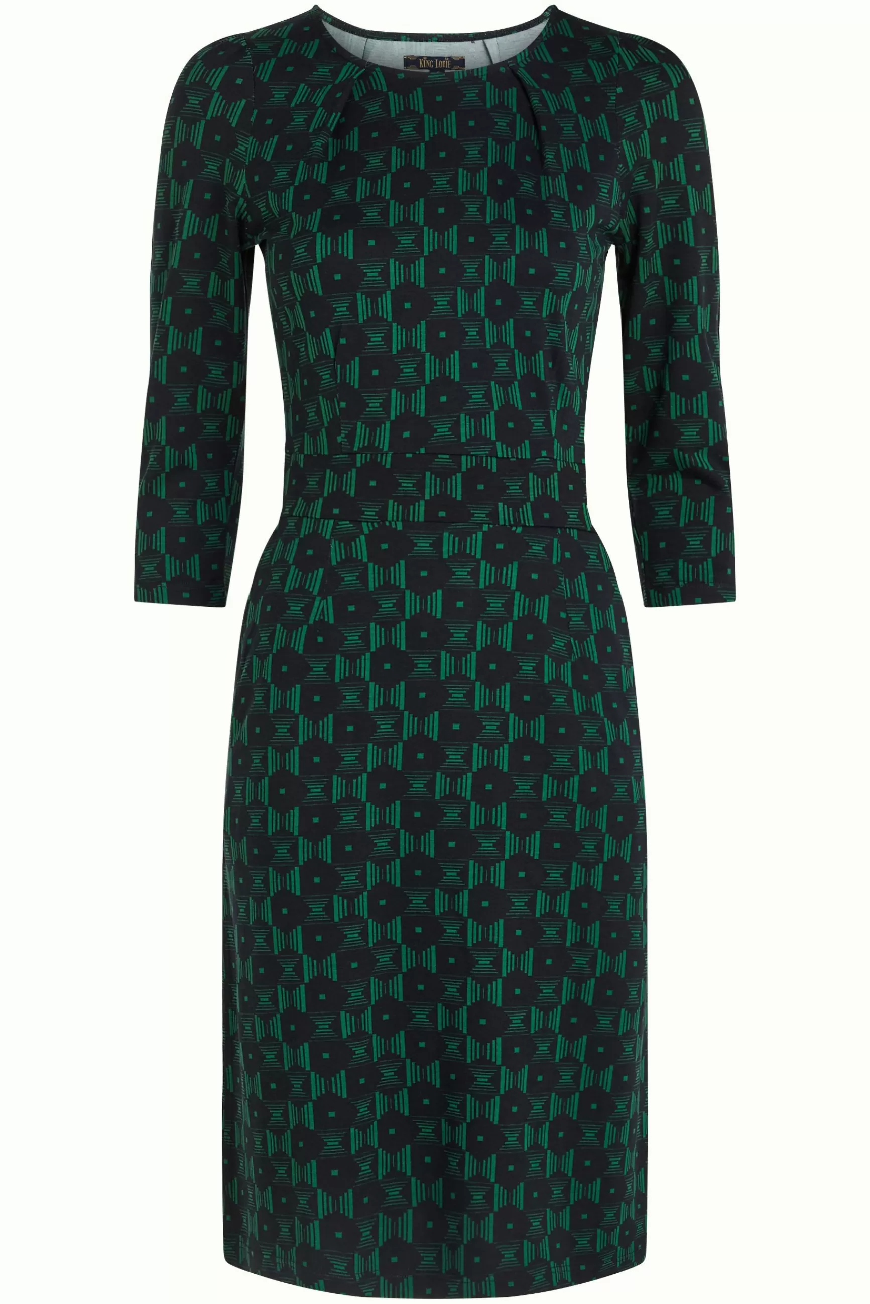 Robe d'été Mona Marvin - Collection King Louie pour Femmes  
Élégance bohème avec broderies artisanales - Coupe fluide printanière  
Modèle exclusif en lin stretch - Taille ajustable et poches discrètes