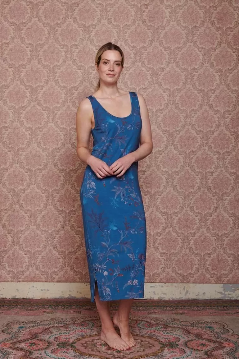 Chemise de nuit d'été sans manches imprimé Isola Bleu - Collection Pip Studio en Liquidation
