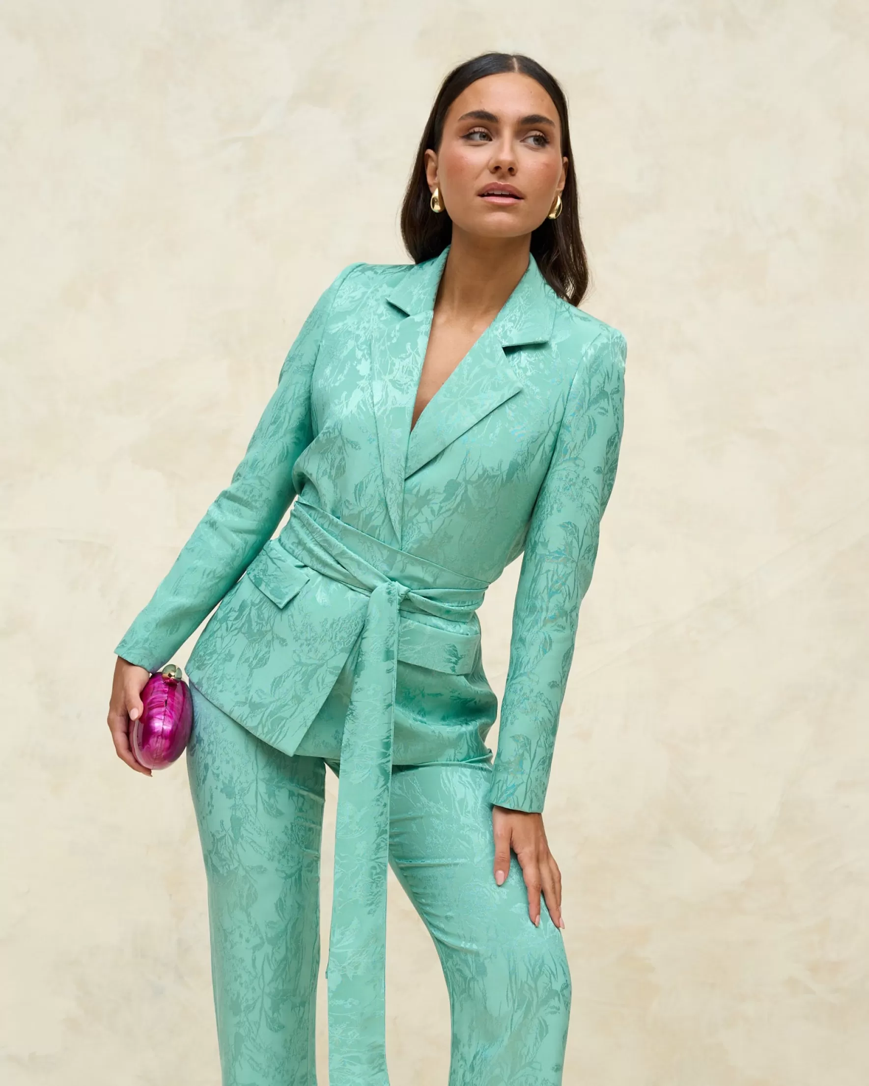 Pantalon Femme Miphai Kate - Vert Menthe Frais en Soldes Exclusives