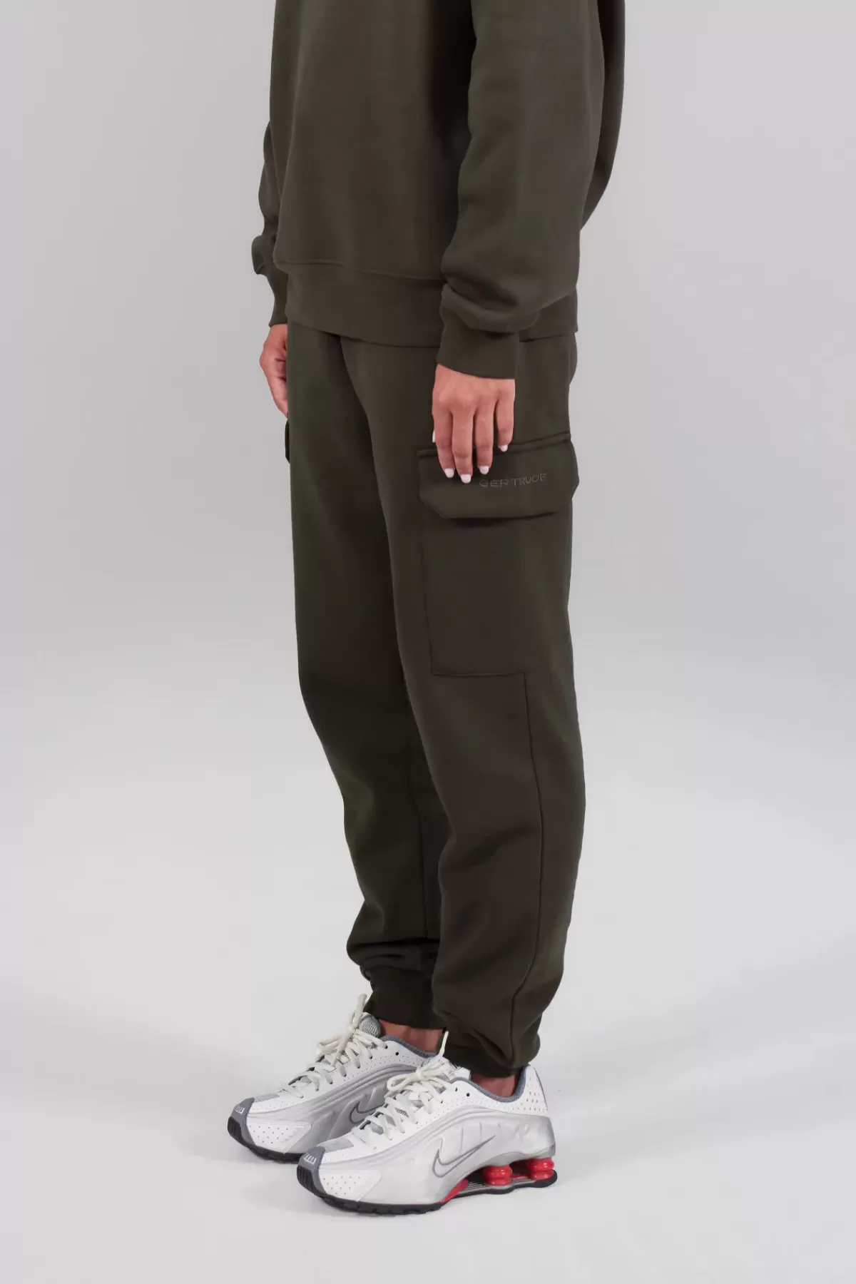 Mario & Gertrude - Jogging Cargo Unisexe Confort Urbain, Taille Élastiquée pour Homme/Femme
