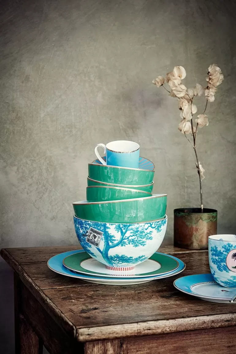 Élégant Bol de Décoration Pip Studio - 12,5 cm Vert Émeraude (Collection Chic)