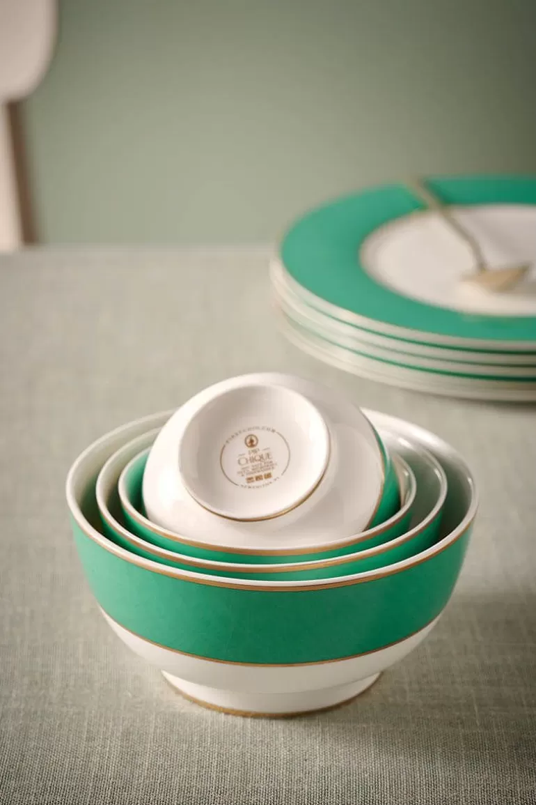 Élégant Bol de Décoration Pip Studio - 12,5 cm Vert Émeraude (Collection Chic)