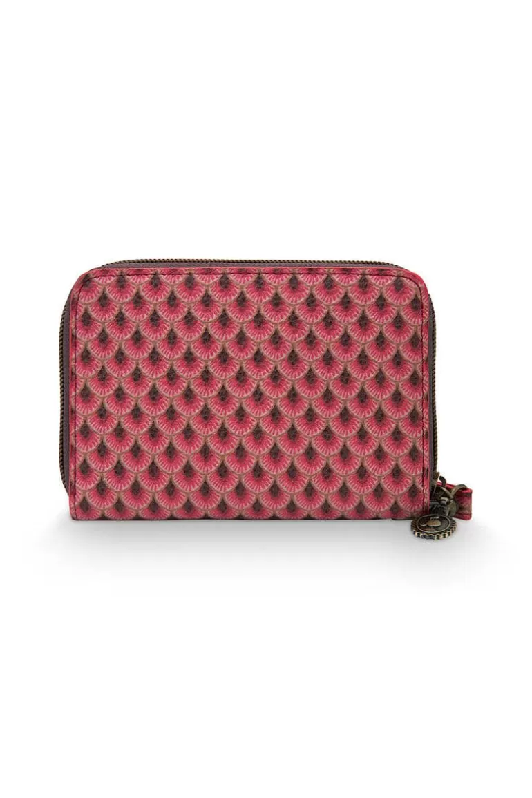 Portemonnee Suki Élégant en Cuir Verni - Rose Poudré | Collection Printemps 2024 par Pip Studio