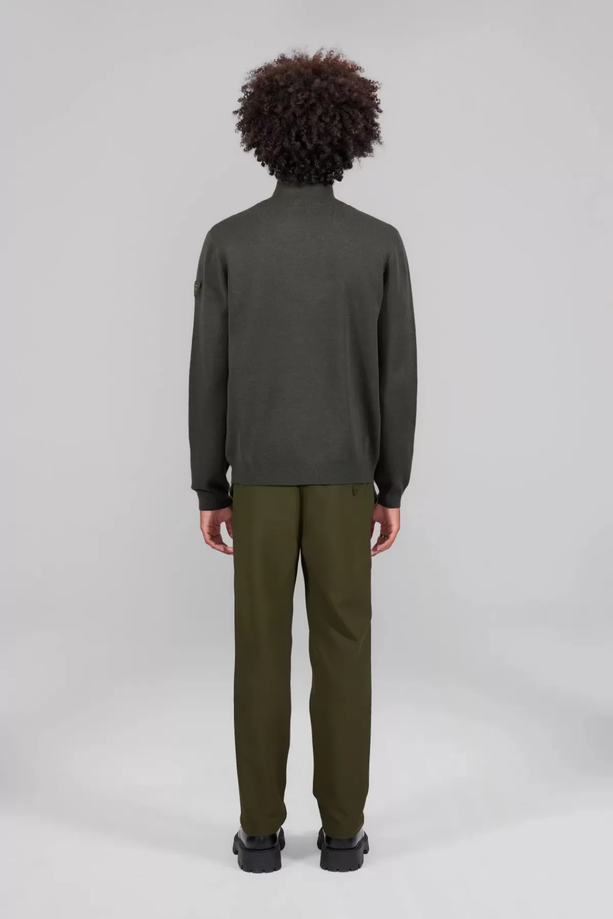 Sweat confortable Lewis-Gertrude - Col roulé avec zip intégré | Promotion exclusive