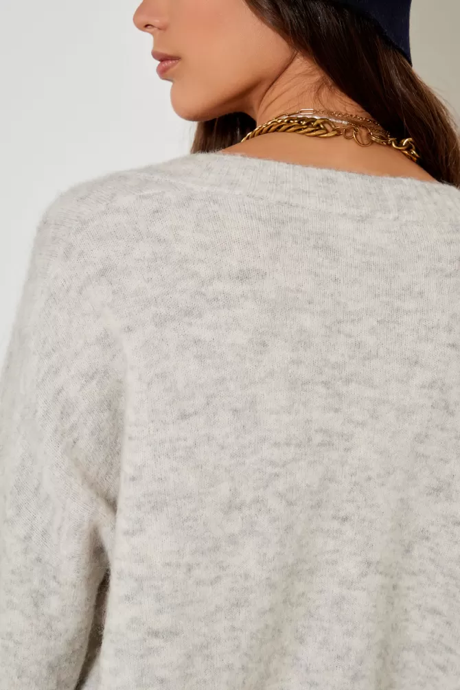 Collection V : Pulls Col en Jean & Gilets Tendances par Five Jeans