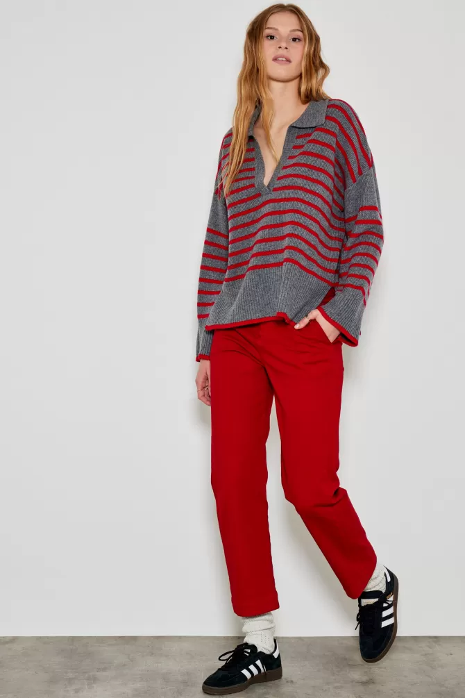 Marinière chic : 5 jeans assortis avec pull-overs et gilets marins - Collection Sailor pour un look décontracté
