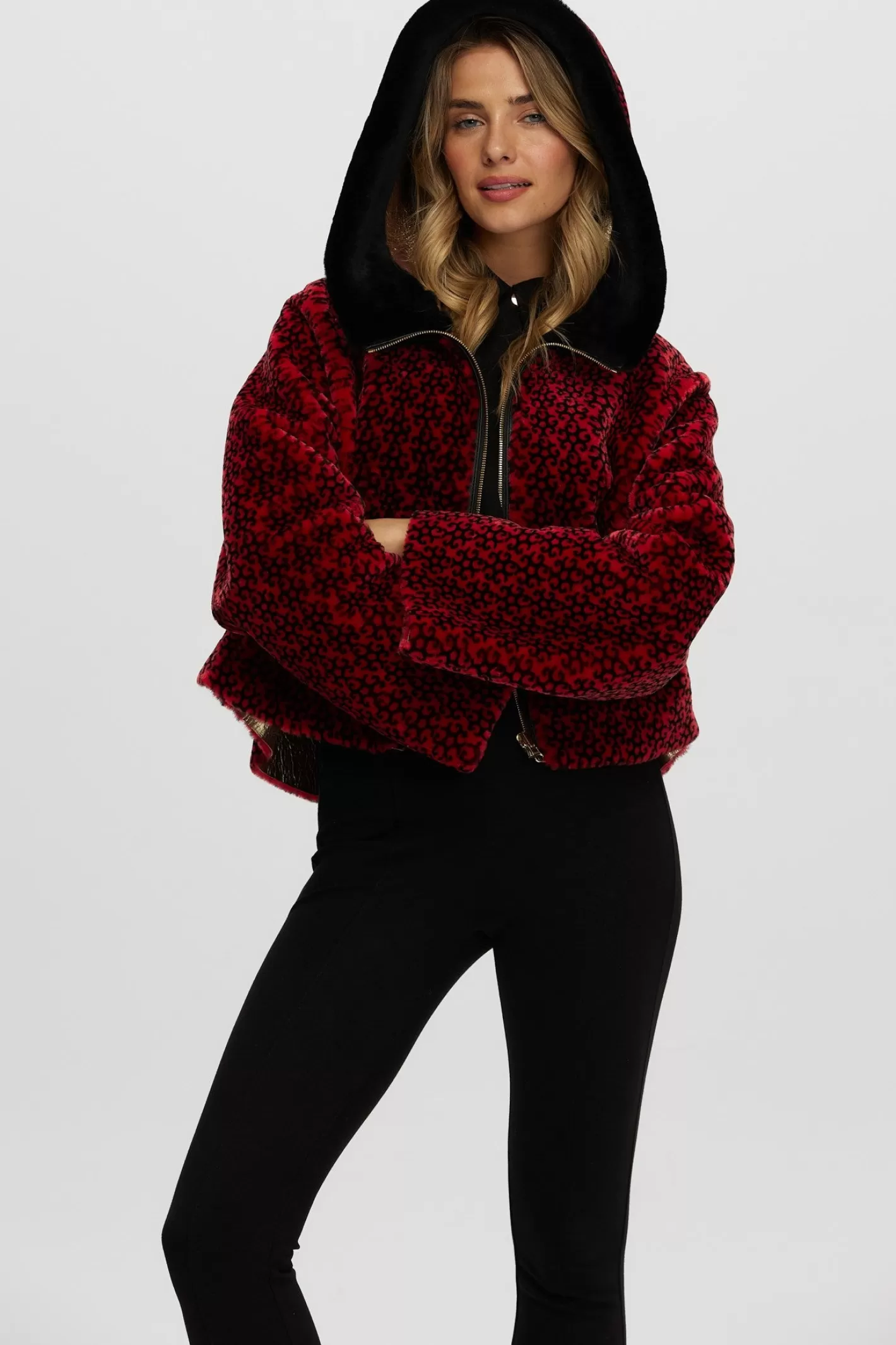 Manteau d'hiver réversible femme en laine mérinos et agneau - Style urbain Montréal par GORSKI