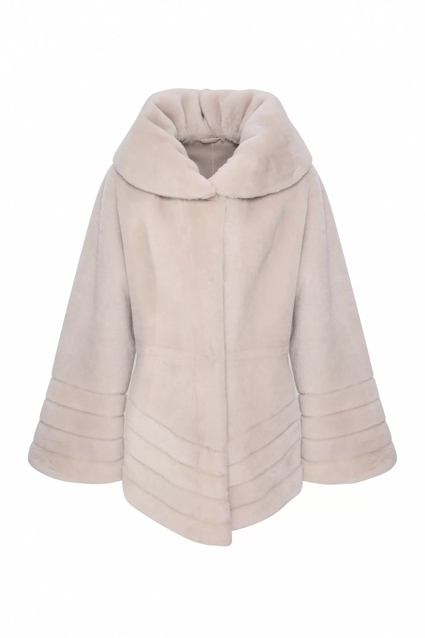 Veste doudoune réversible GORSKI style Montréal - Mélange mérinos et agneau à laine vierge avec capuche amovible pour l'hiver