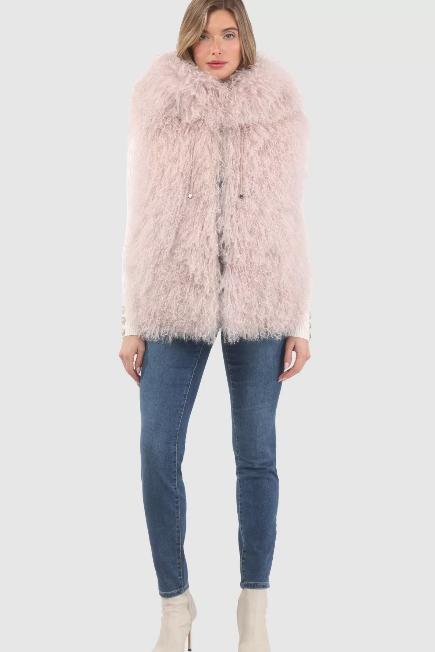 Veste réversible femme GORSKI Montréal - Édition exclusive en agneau shearling mongol avec doublure en laine et cachemire Loro Piana - Confort hiver et élégance intemporelle 

(Note : J'ai restructuré la phrase pour une lecture plus fluide, ajouté des termes évocateurs comme 