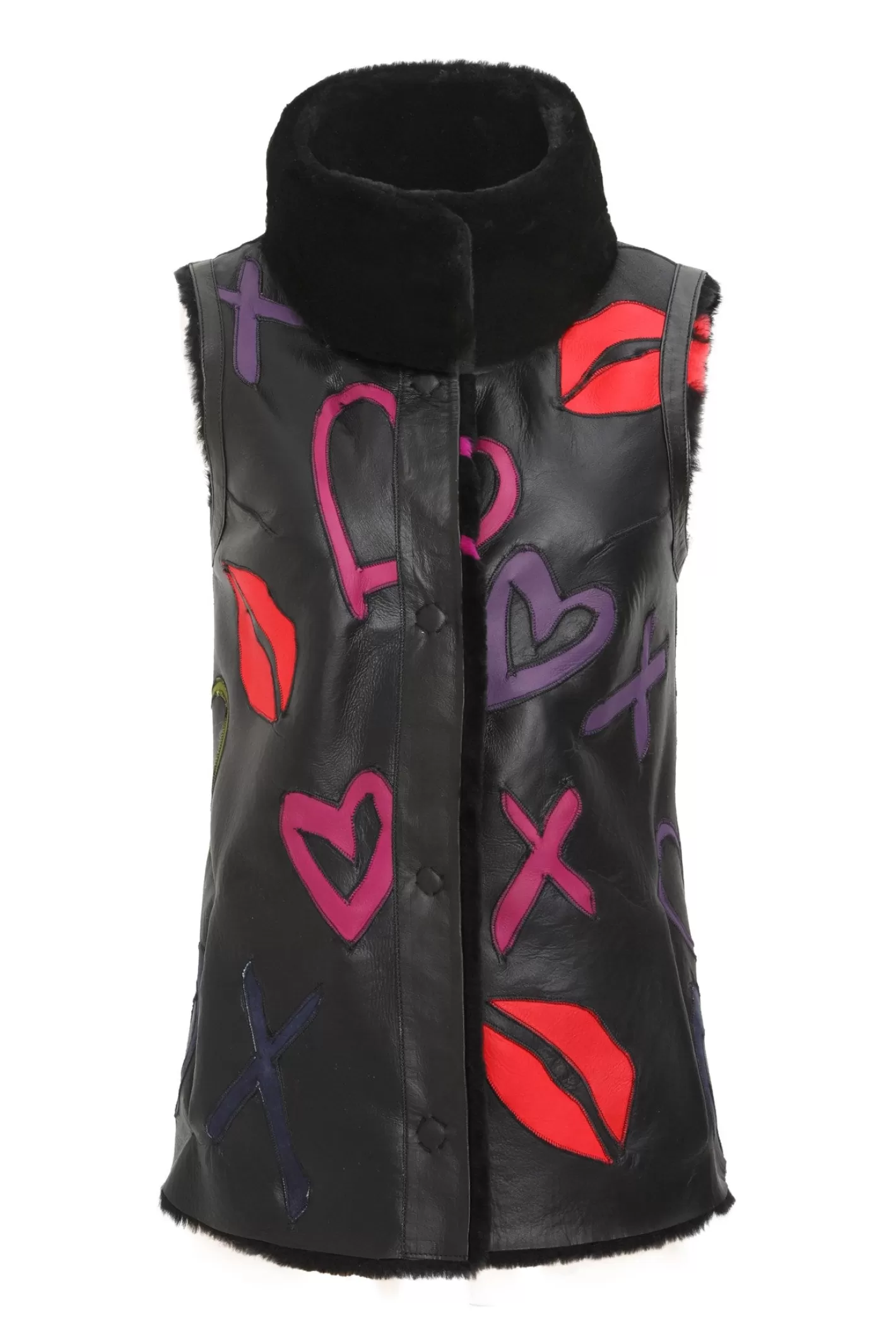 Veste réversible en agneau shearling GORSKI Montréal – Modèle exclusif femme double-face
