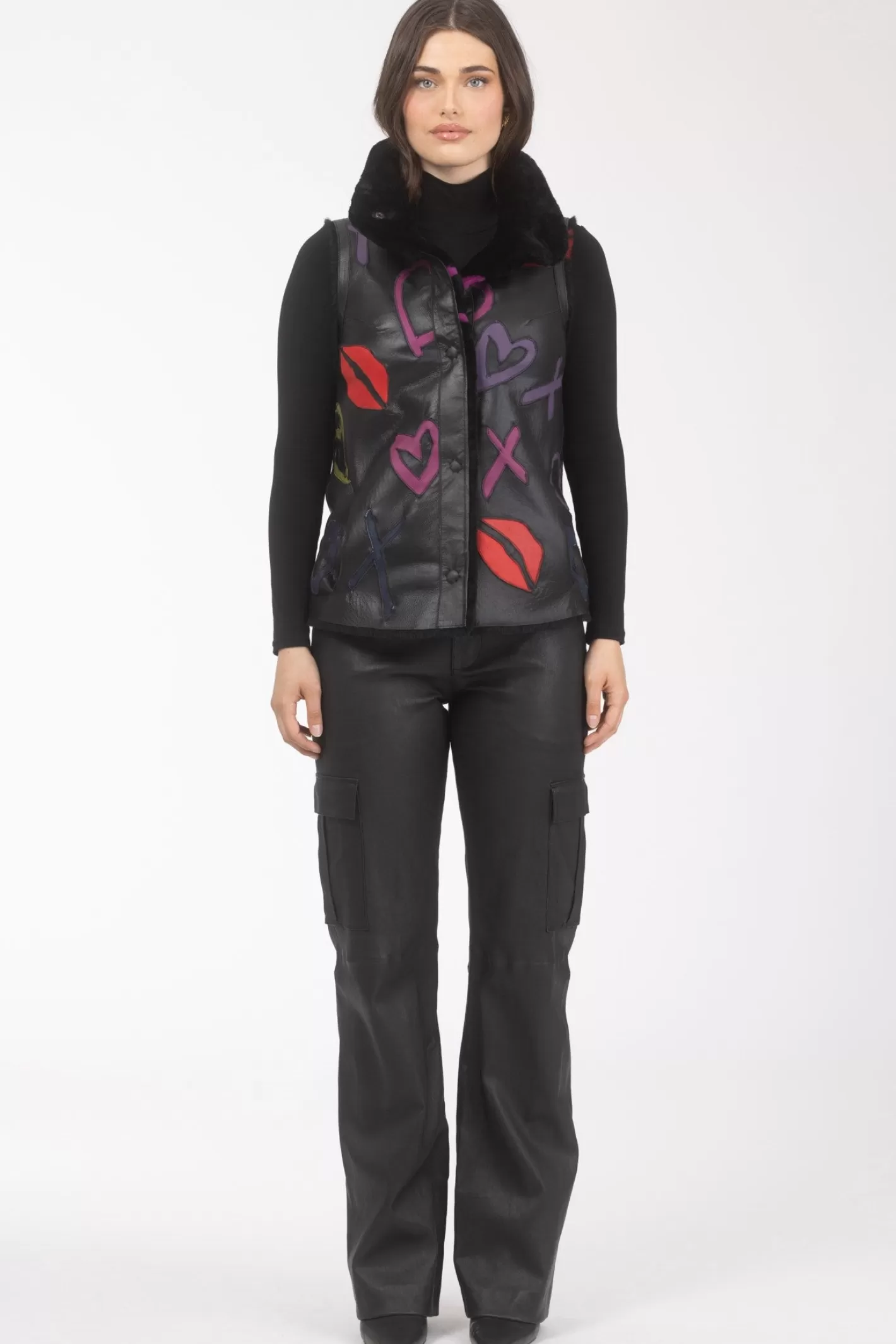 Veste réversible en agneau shearling GORSKI Montréal – Modèle exclusif femme double-face