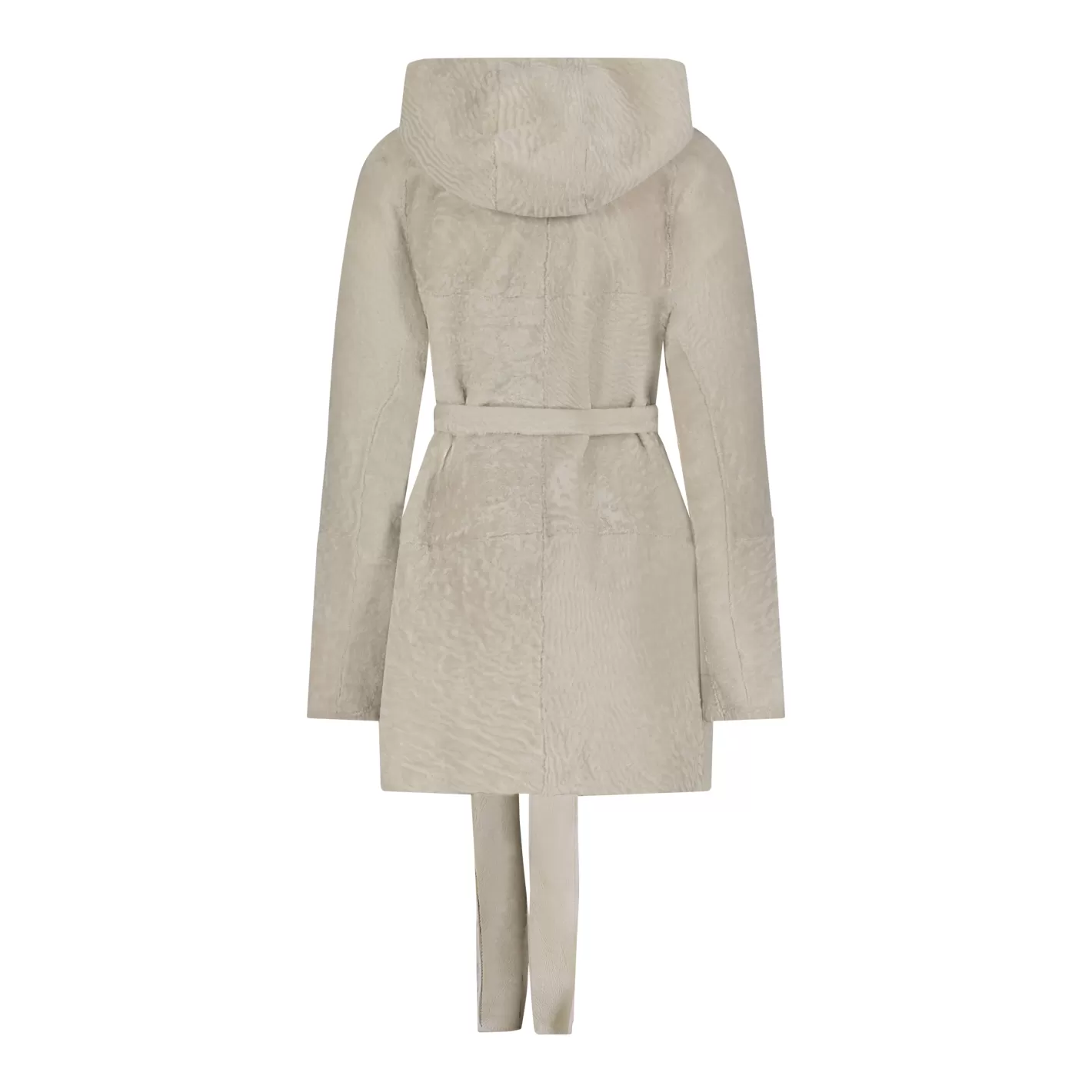 Parka réversible femme GORSKI Montréal - Doudoune en agneau shearling avec fermeture éclair
