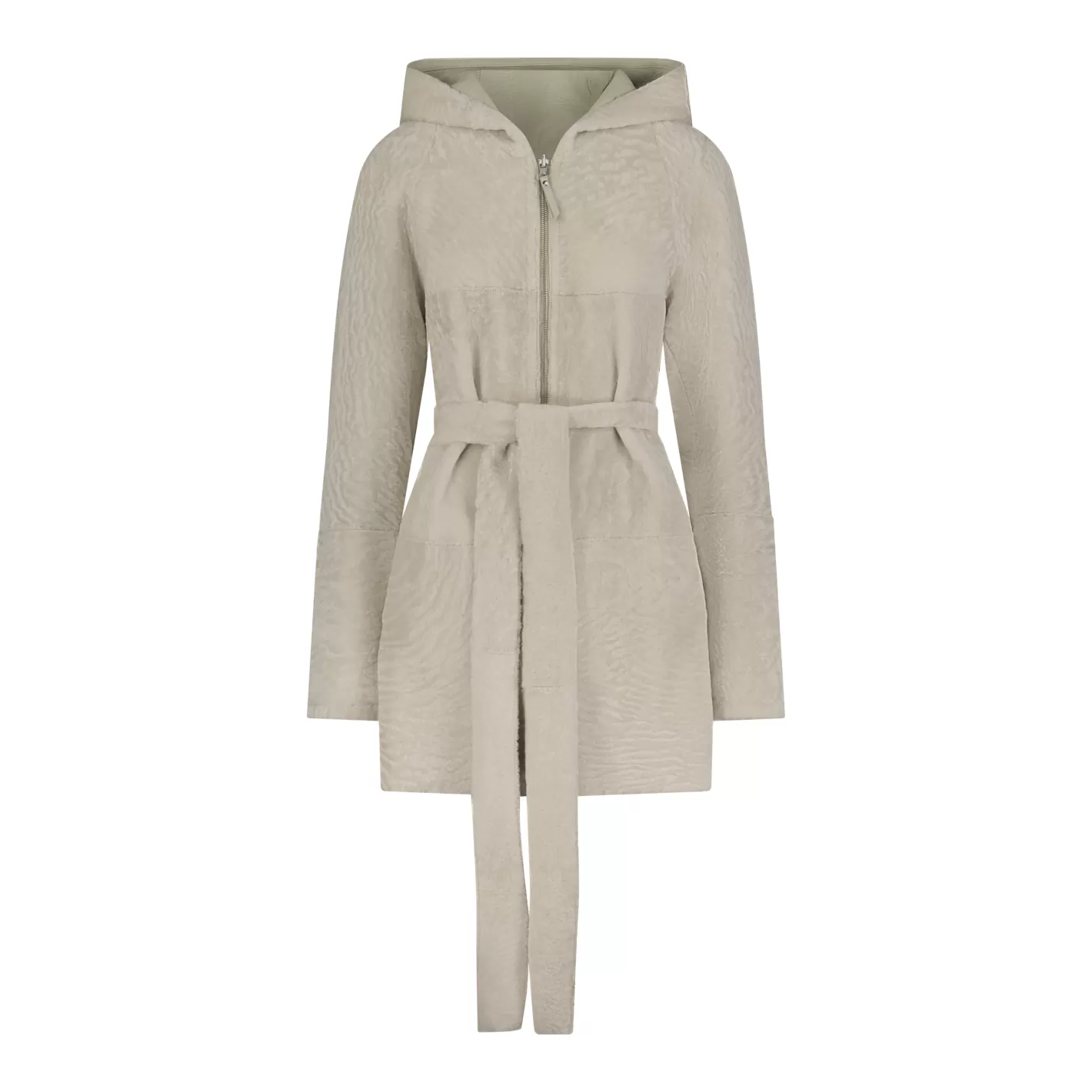 Parka réversible femme GORSKI Montréal - Doudoune en agneau shearling avec fermeture éclair