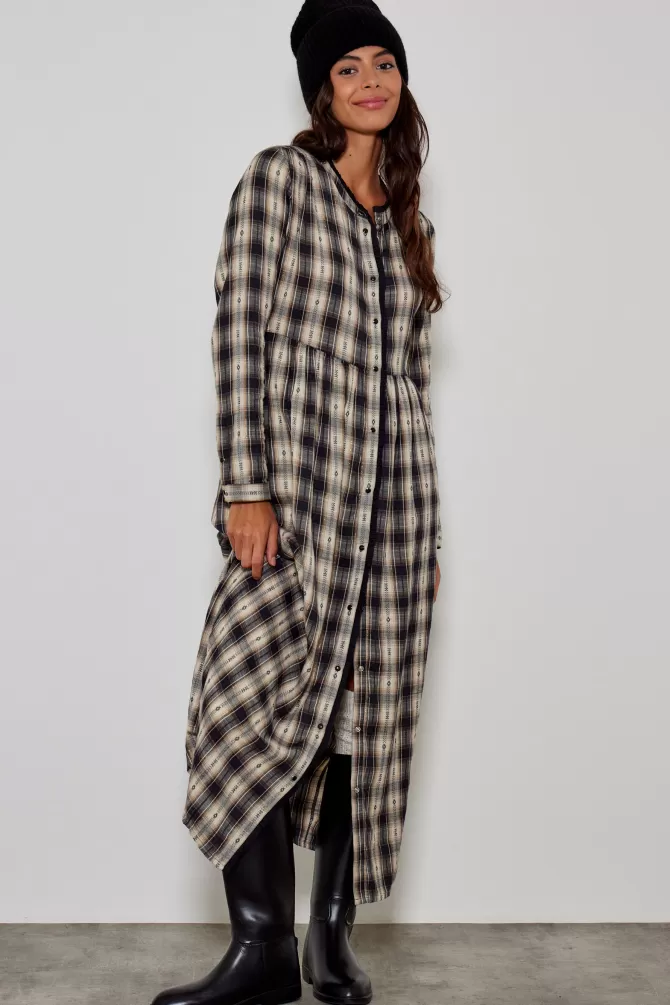 Robe longue en denim Five Jeans & jupes assorties - Modèle 649 