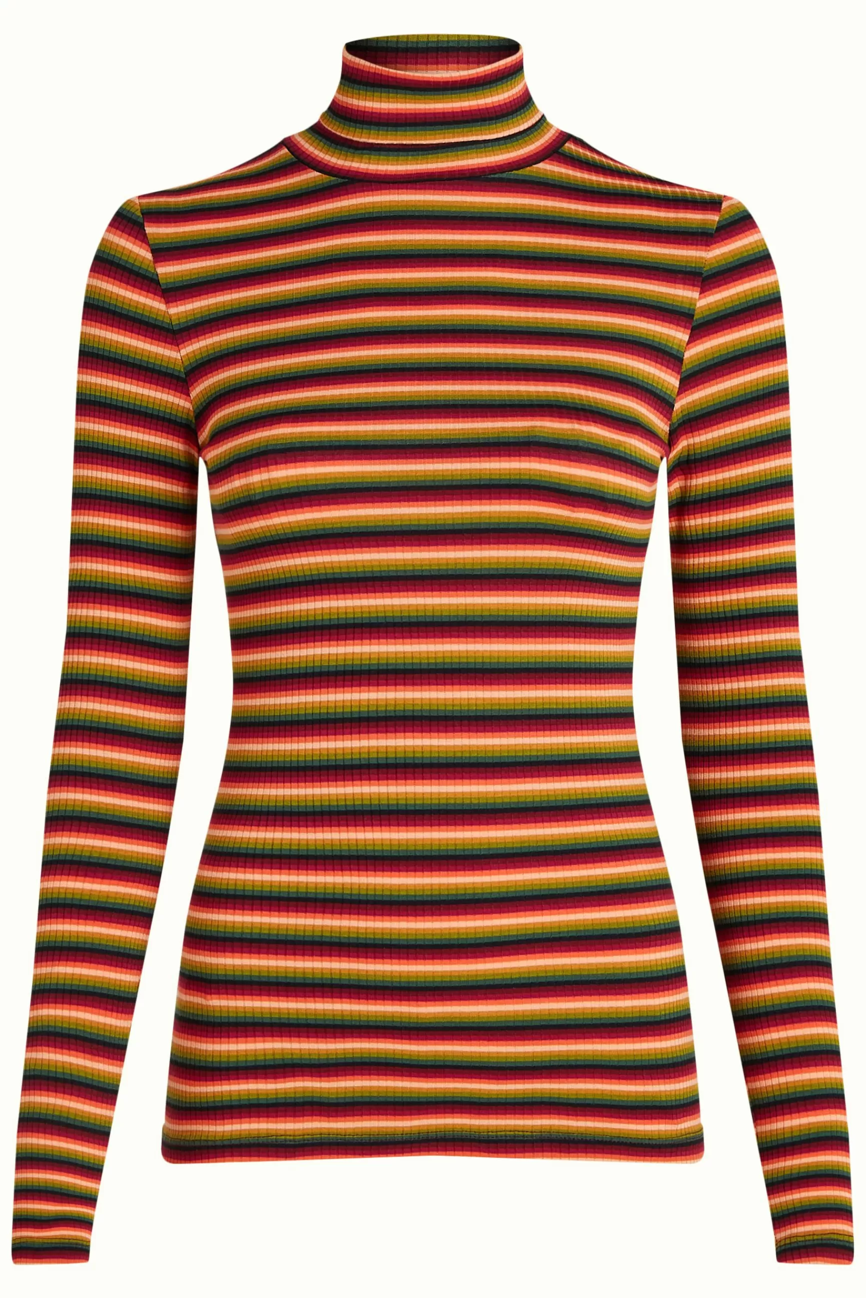 Pull col roulé King Louie - Rayures Mimmi pour femme