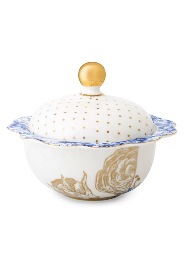 Pip Studio - Sucrier Élégant en Céramique Blanc Royal en Promotion