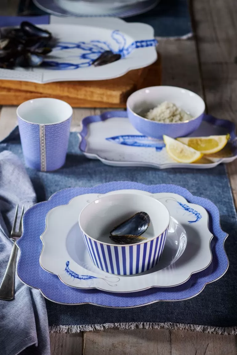 Vagues Azur Élégantes - Tasse Royal d'Yerseke en Promotion Exclusive par Pip Studio