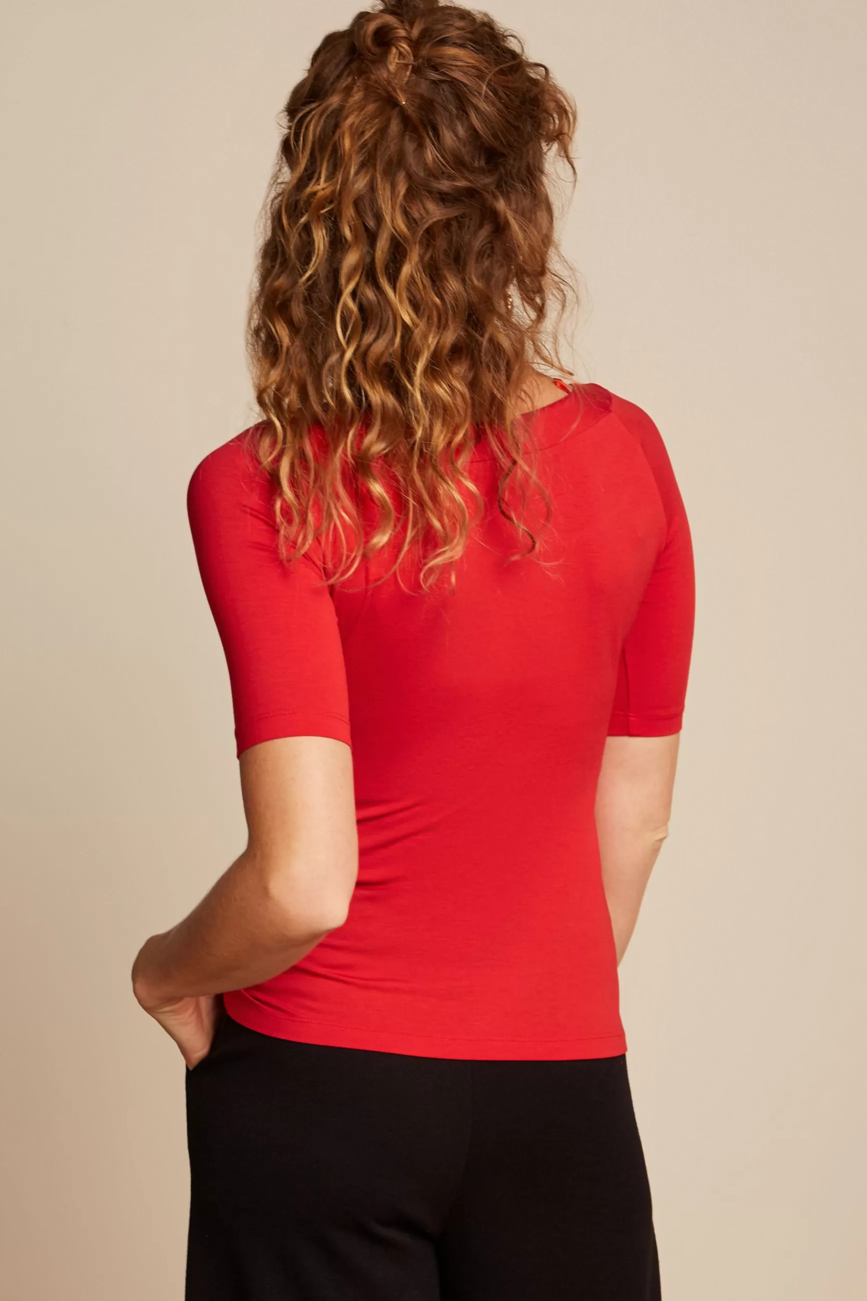 Haut Décontracté Sarah en Tissu Éco-responsable - Collection King Louie pour Femme