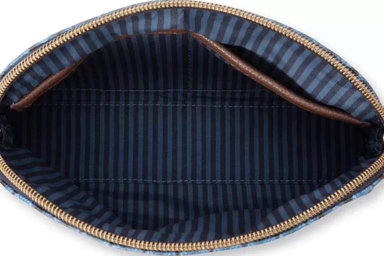 Pip Studio - Sac bandoulière Suki bleu saphir, modèle compact élégant pour un style bohème décontracté (Collection printanière)