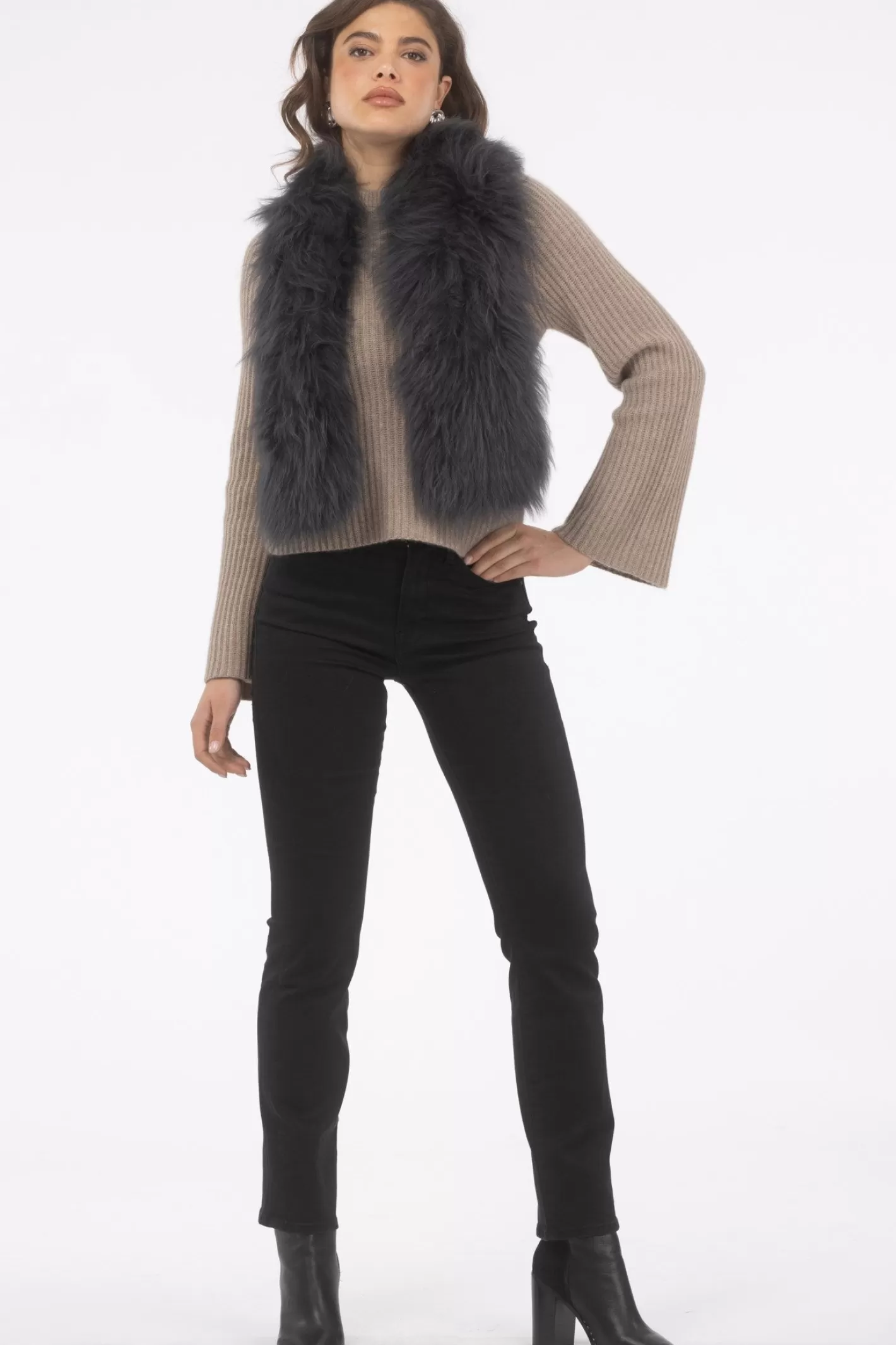 Écharpe Femme GORSKI Montréal – Laine d’Agneau Élégante et Confortable
