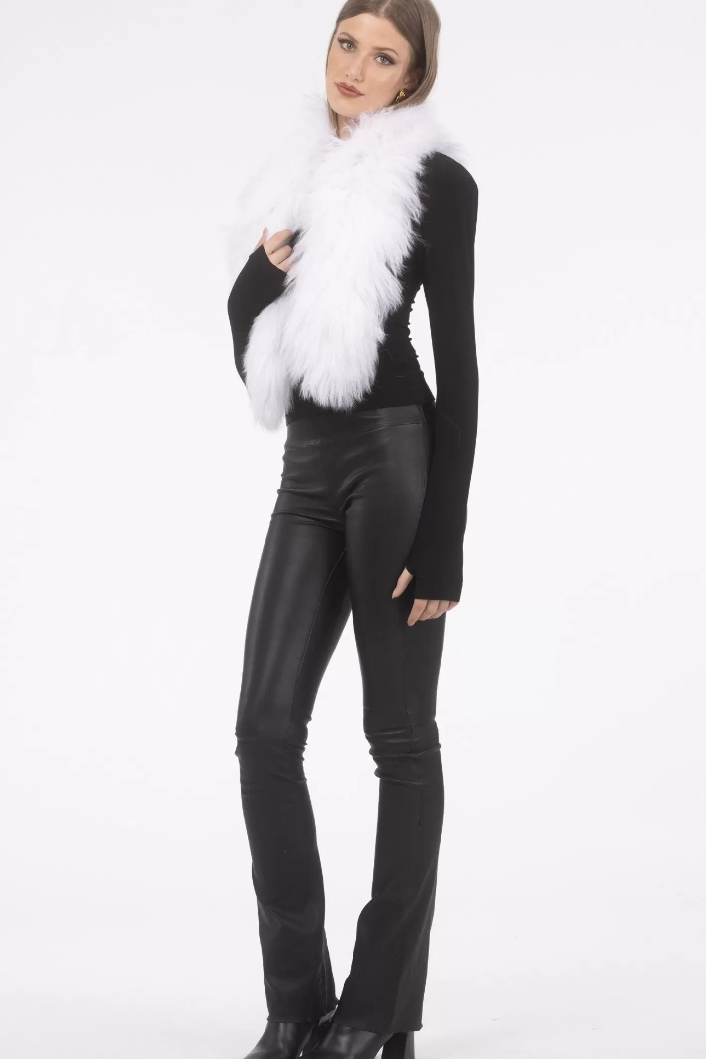 Écharpe Femme GORSKI Montréal – Laine d’Agneau Élégante et Confortable
