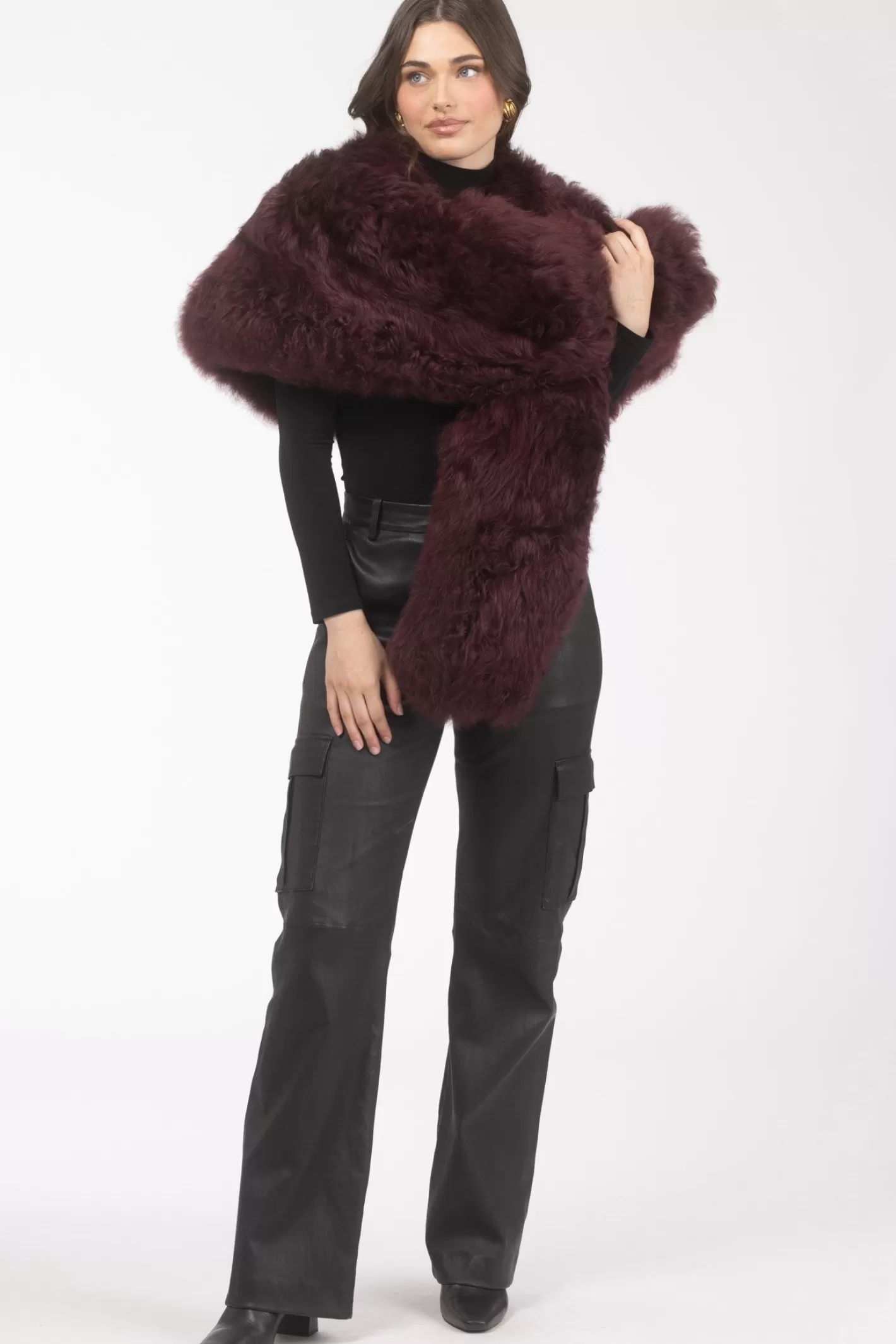 Écharpe en laine sélectionnée Montréal - Confort premium pour femme par GORSKI