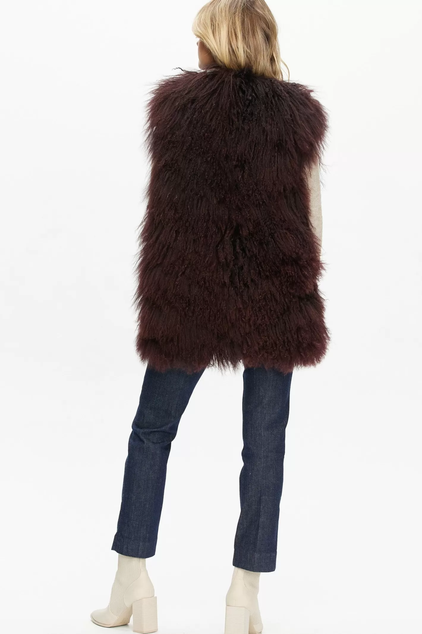Veste Doudoune Légère GORSKI - Style Montréalais en Laine Mongole - Fermeture Éclair Élégante pour Femme