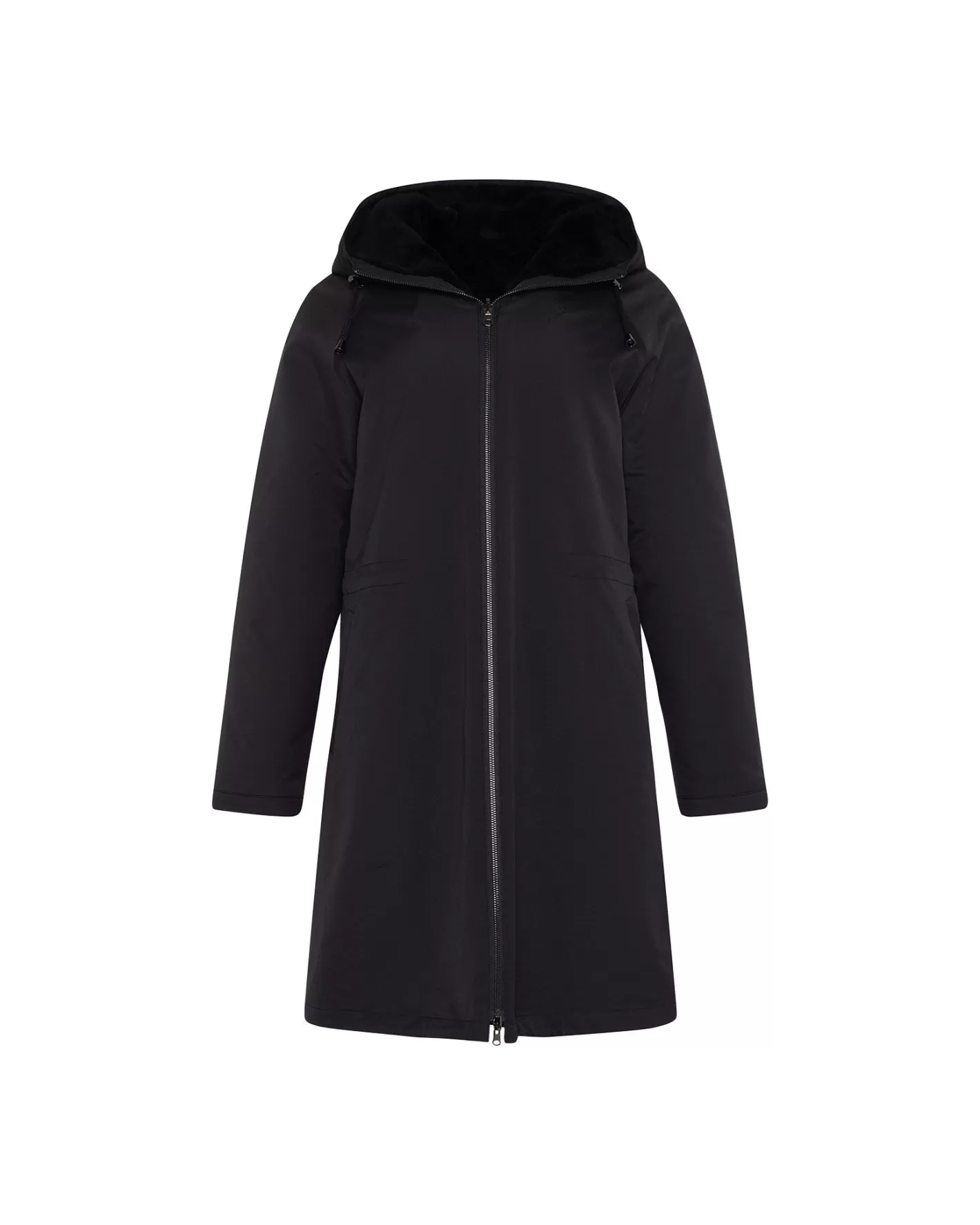 Parka réversible en agneau shearling et nylon - Édition exclusive Montréal par GORSKI pour femme