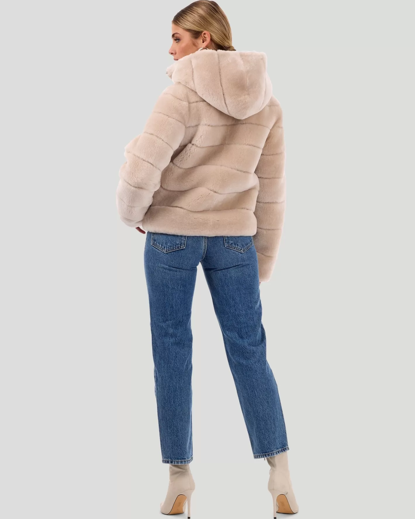 Doudoune capuche zippée GORSKI - Agneau shearling douillet - Édition exclusive Montréal