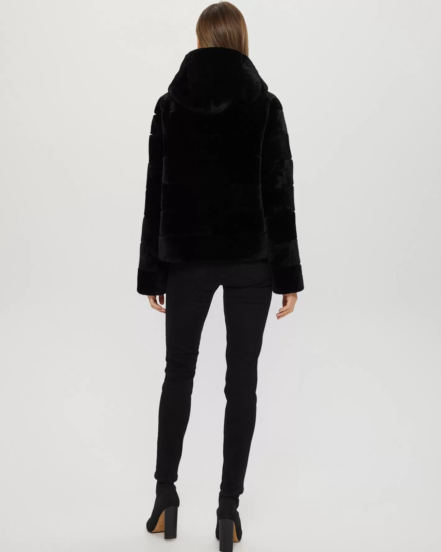 Doudoune capuche zippée GORSKI - Agneau shearling douillet - Édition exclusive Montréal