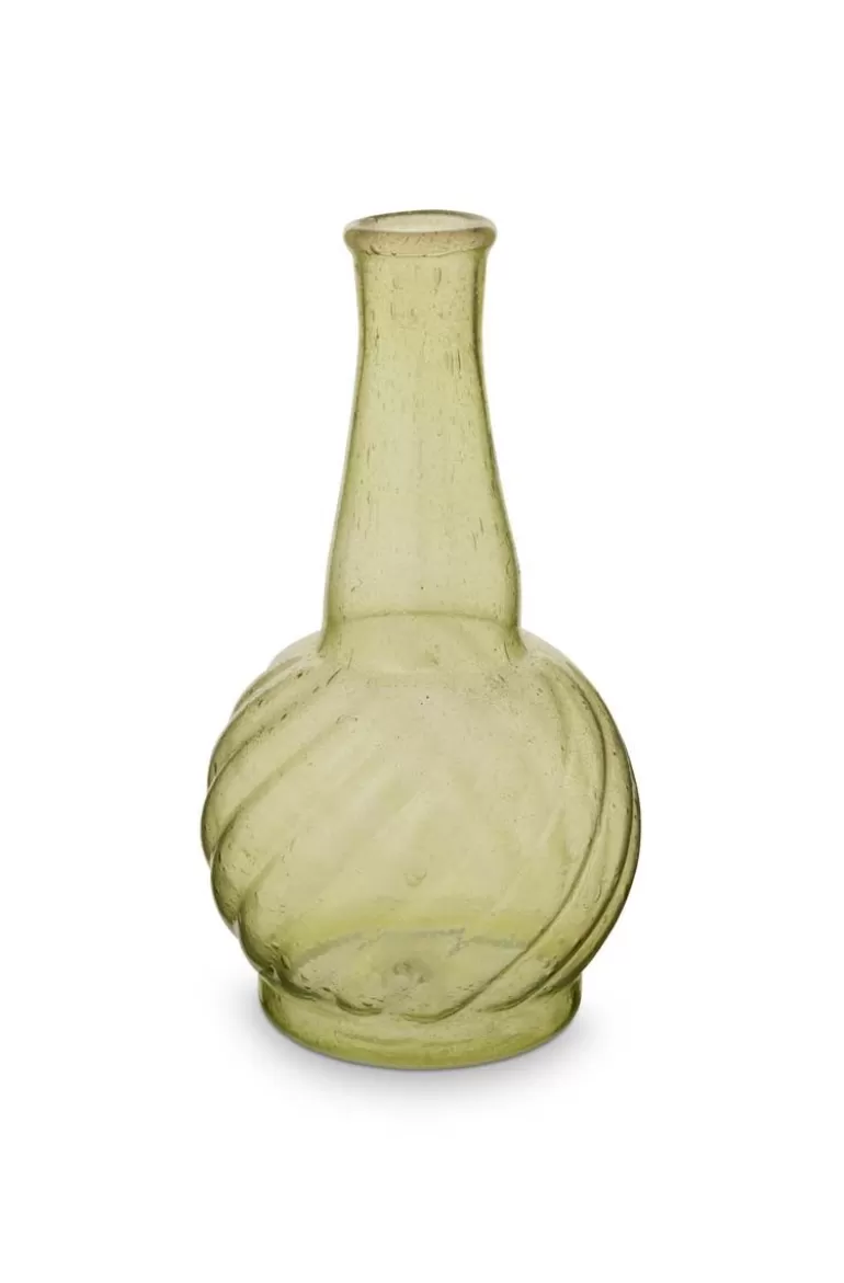 Collection de 3 vases en verre Pip Studio - Taille M vert émeraude - Déco bohème chic pour intérieur contemporain