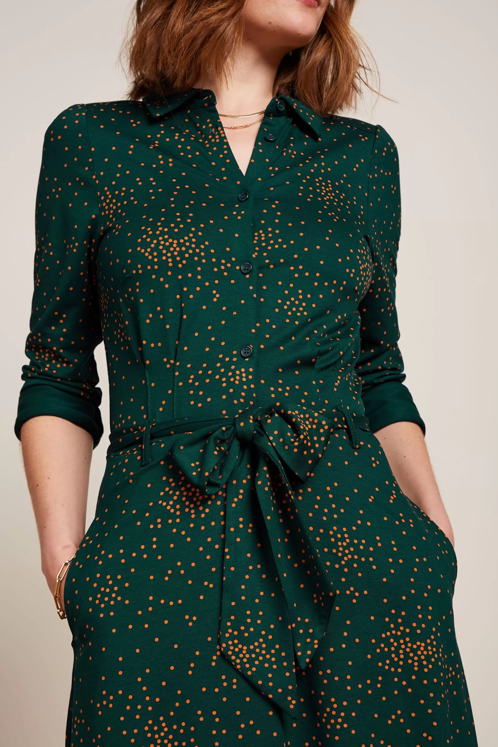 Robe de soirée élégante Sheeva - Collection Saint-Valentin par King Louie | Modèle féminin romantique avec broderies raffinées