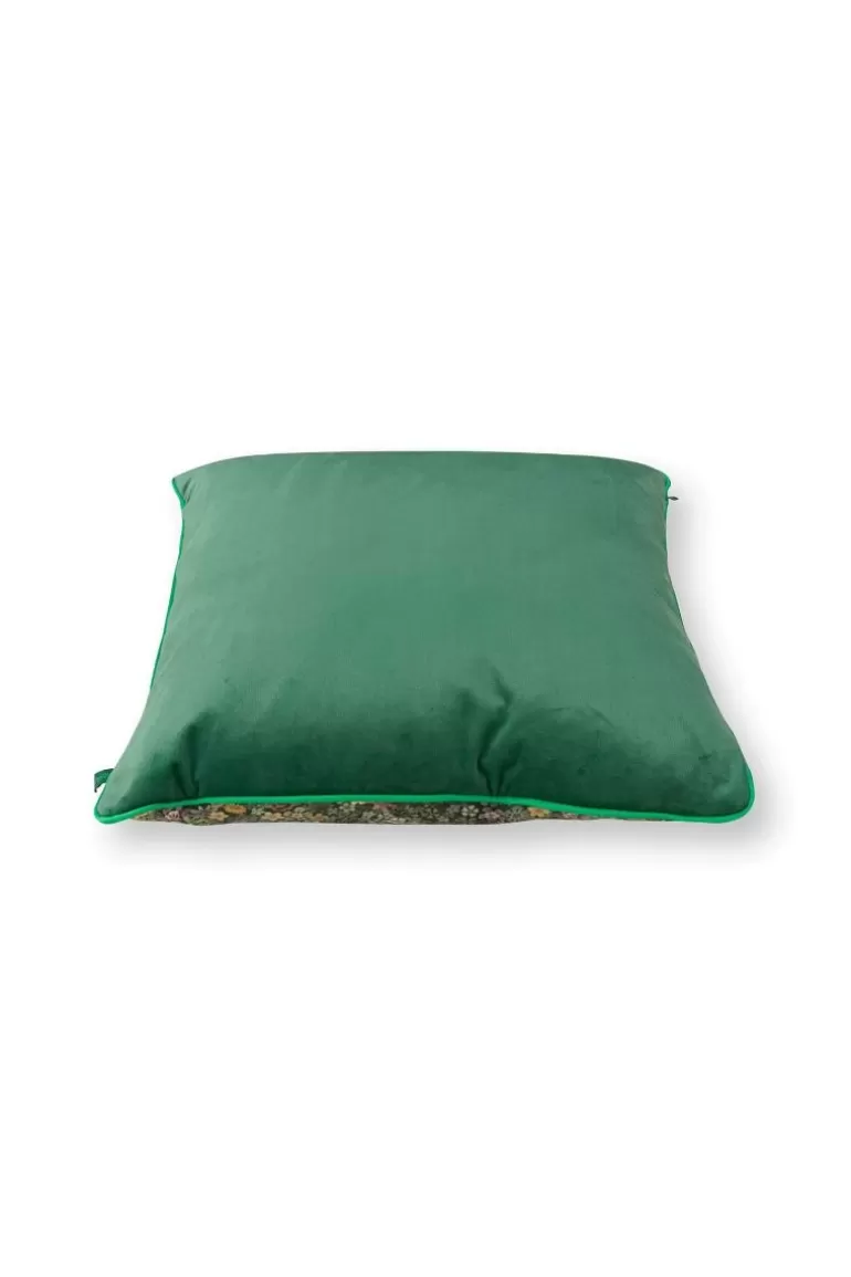 Coussin Décoratif Carré Tous les Fleurs Vert - Promotion Éclair Exclusivite Pip Studio