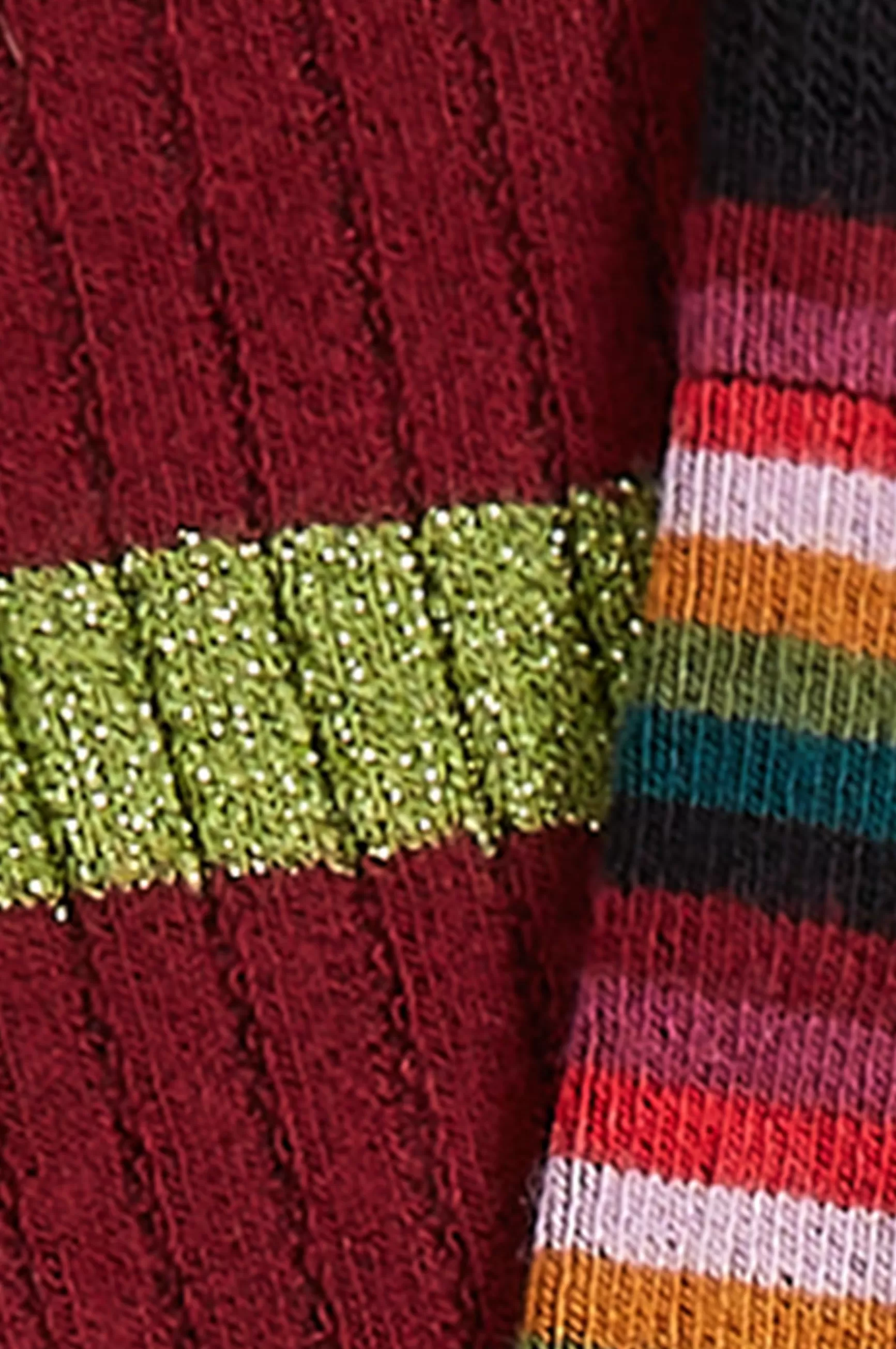 Chaussettes Femme King Louie - Paire de 2 à rayures Mimmi - Confort Élégant