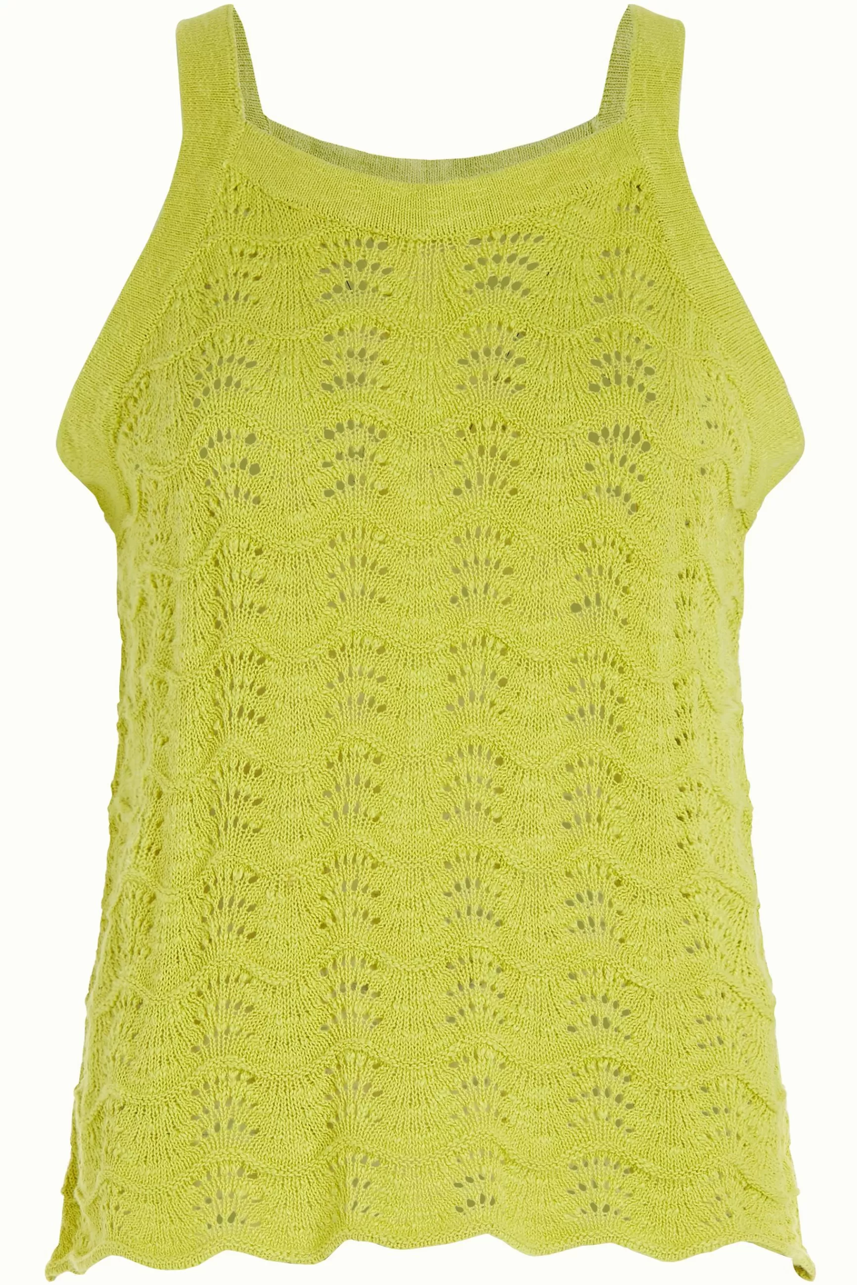 Décolleté Sofie à Volutes Élégantes - Blouse Femme Printanière par King Louie | Mode Confortable & Tendance Printemps 2024